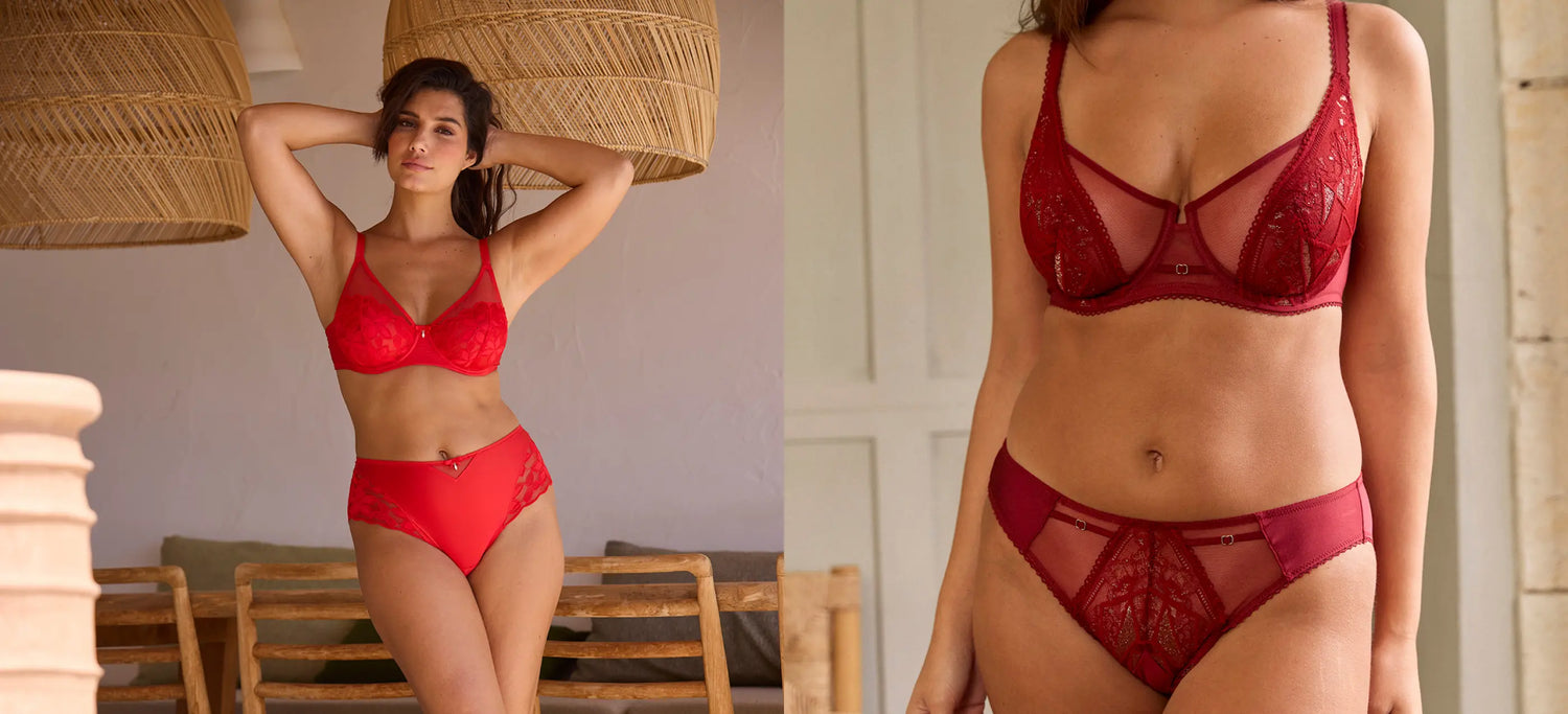 Saint-Valentin : la lingerie rouge, symbole de passion et de séduction