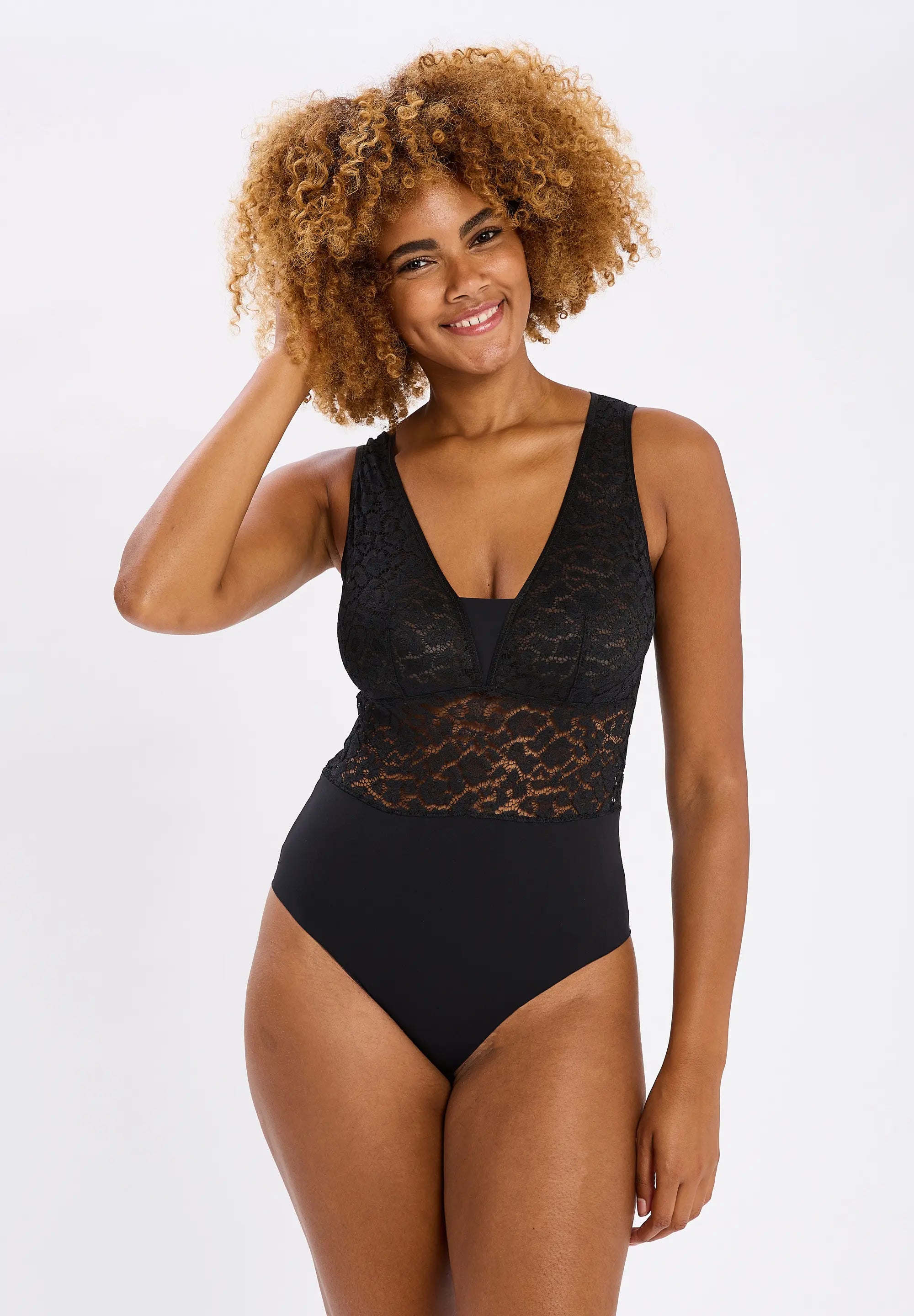 Body Maelis Leopard Print Black