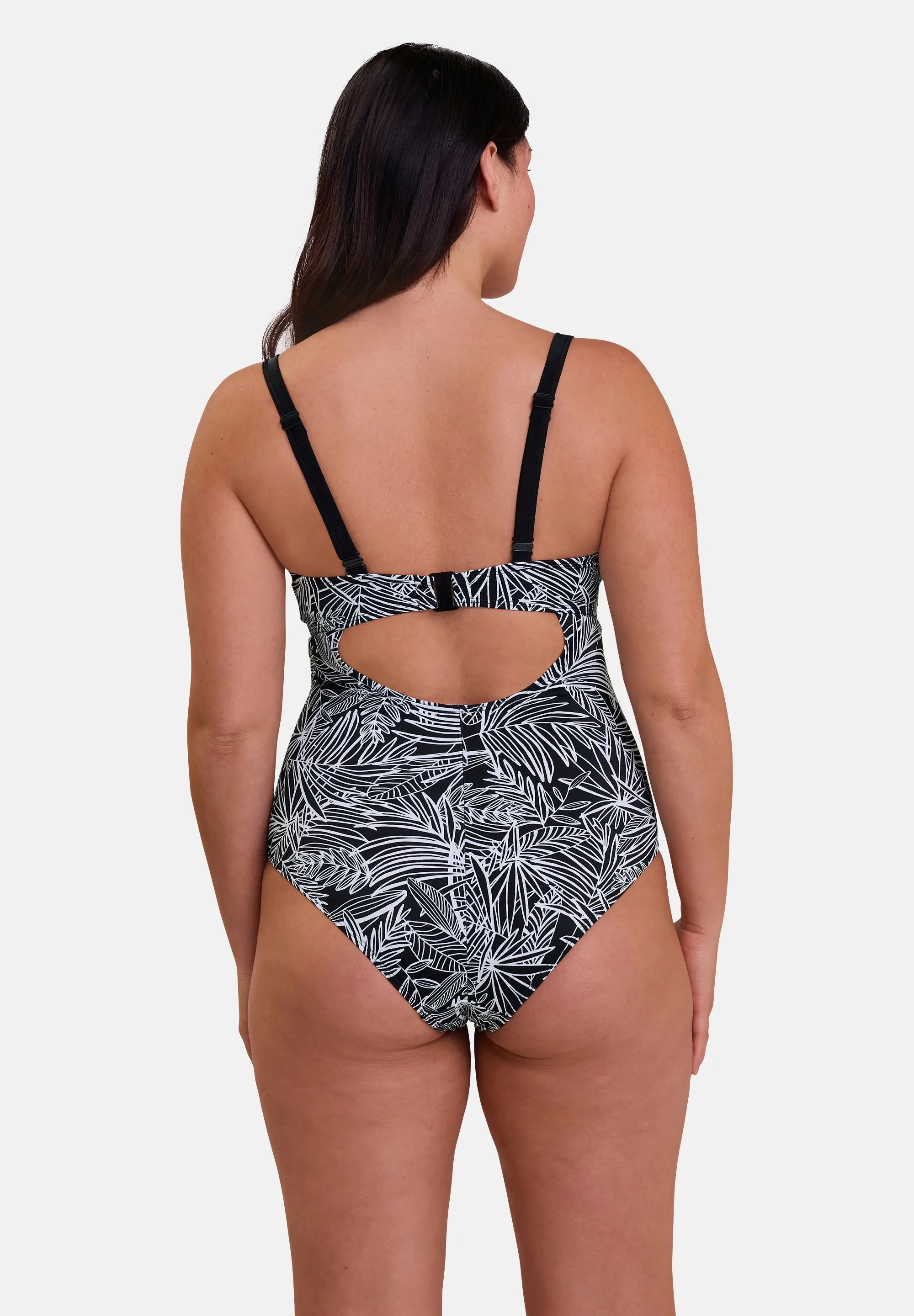 Maillot de bain une pièce Seychelles Imprimé Palmier Graphique