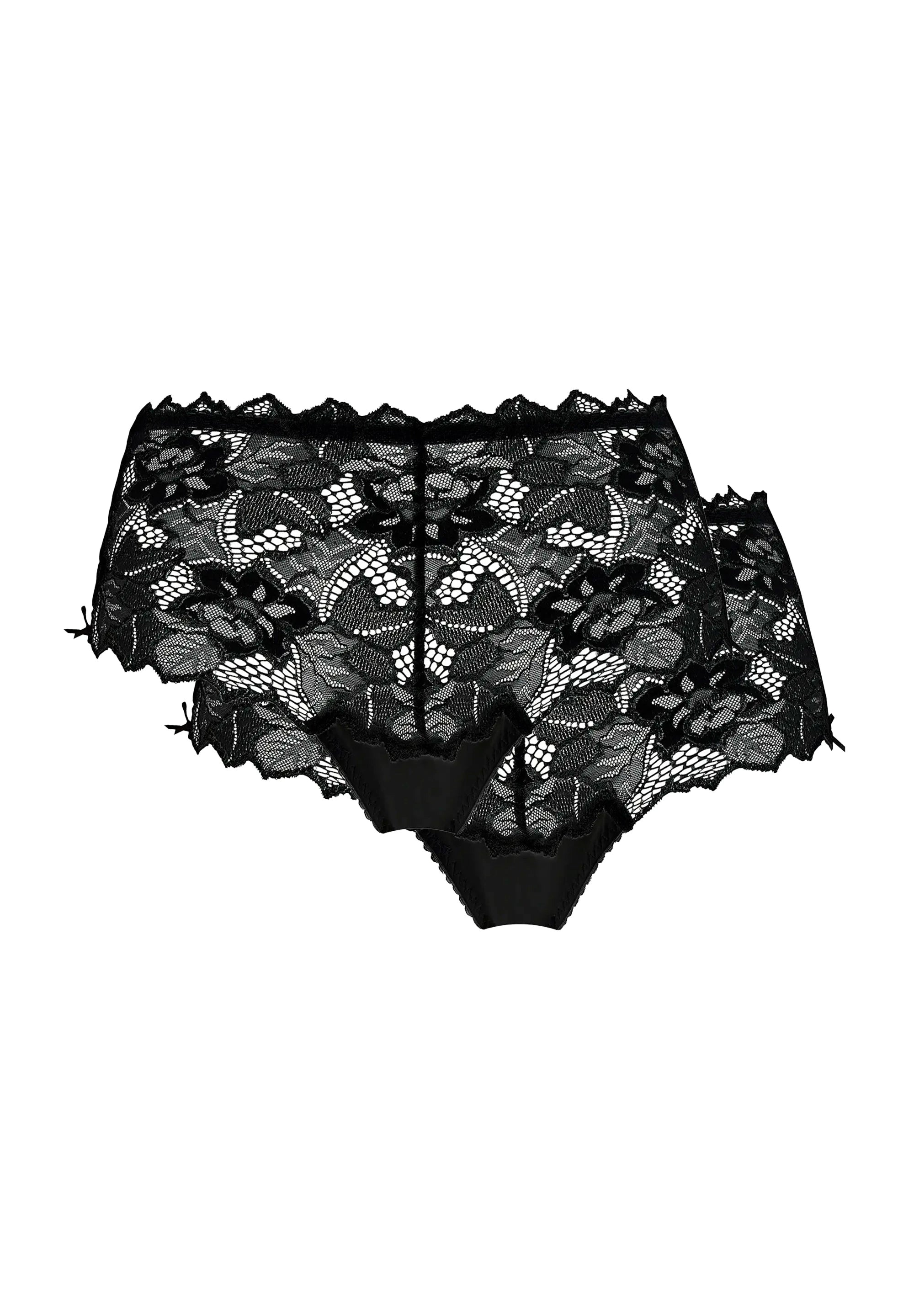 Pack of 2 medium briefs Arum Black & White