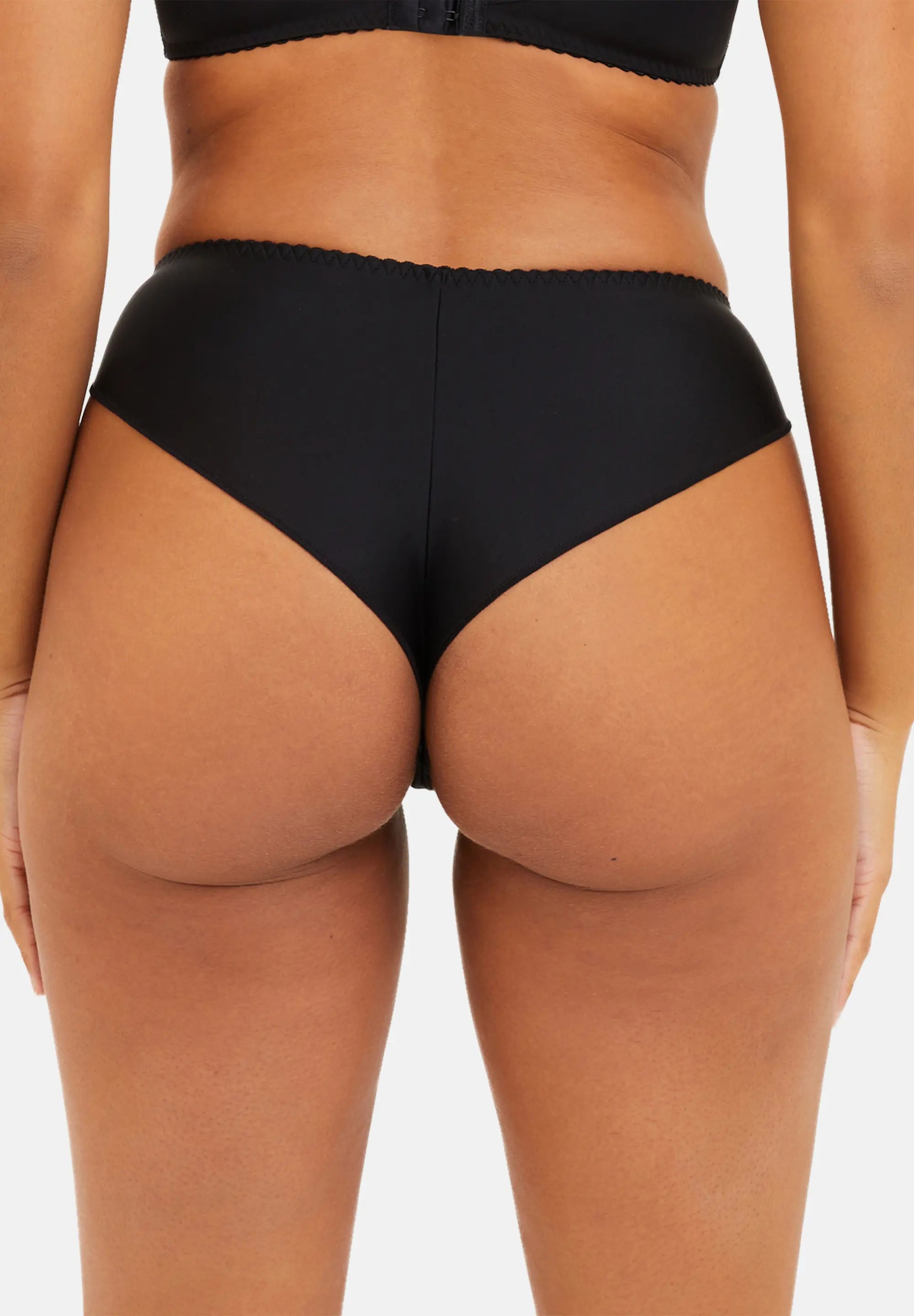 Tanga Arum Glitter Zwart & Rood Glitterachtig