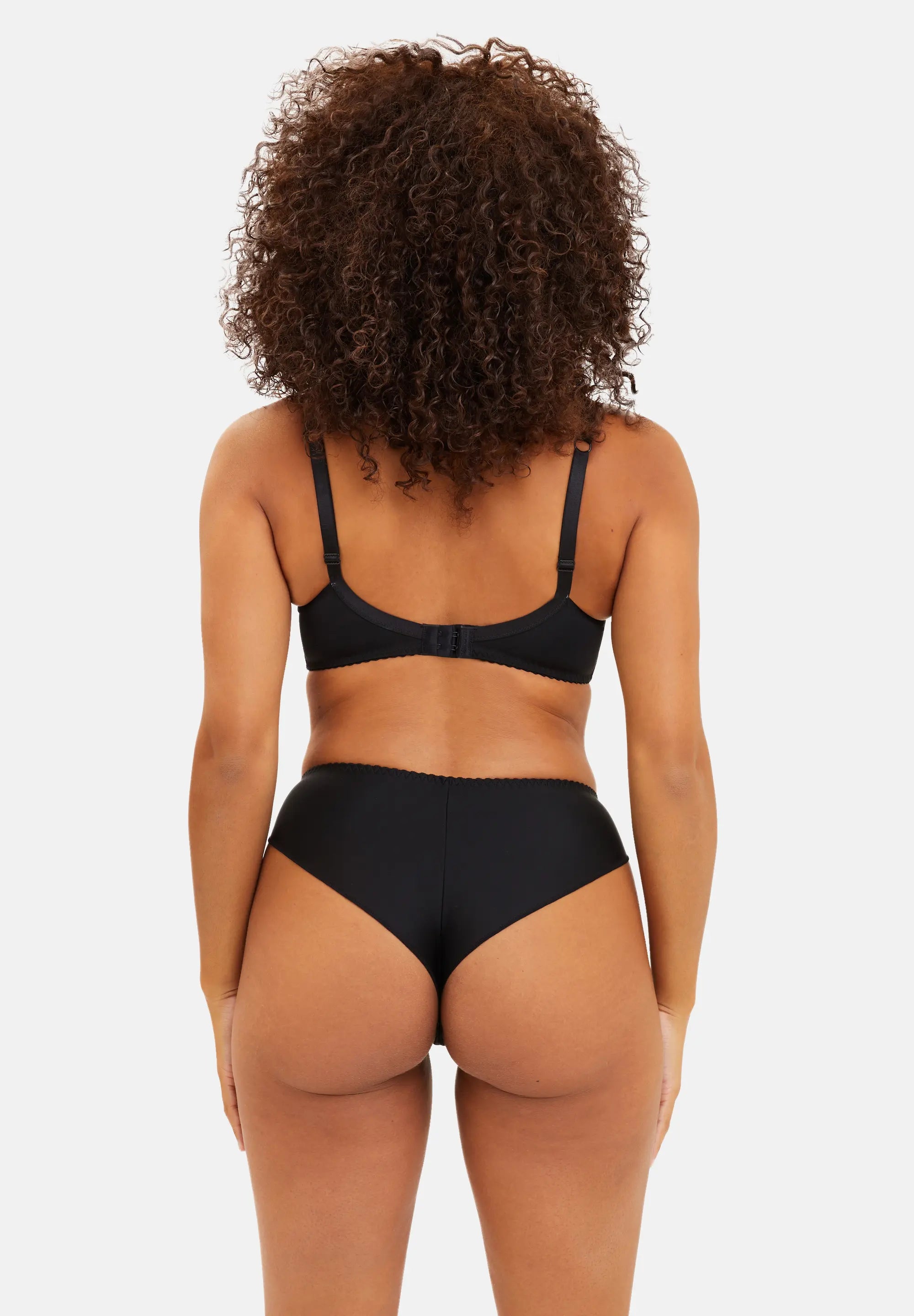 Tanga Arum Glitter Zwart & Rood Glitterachtig