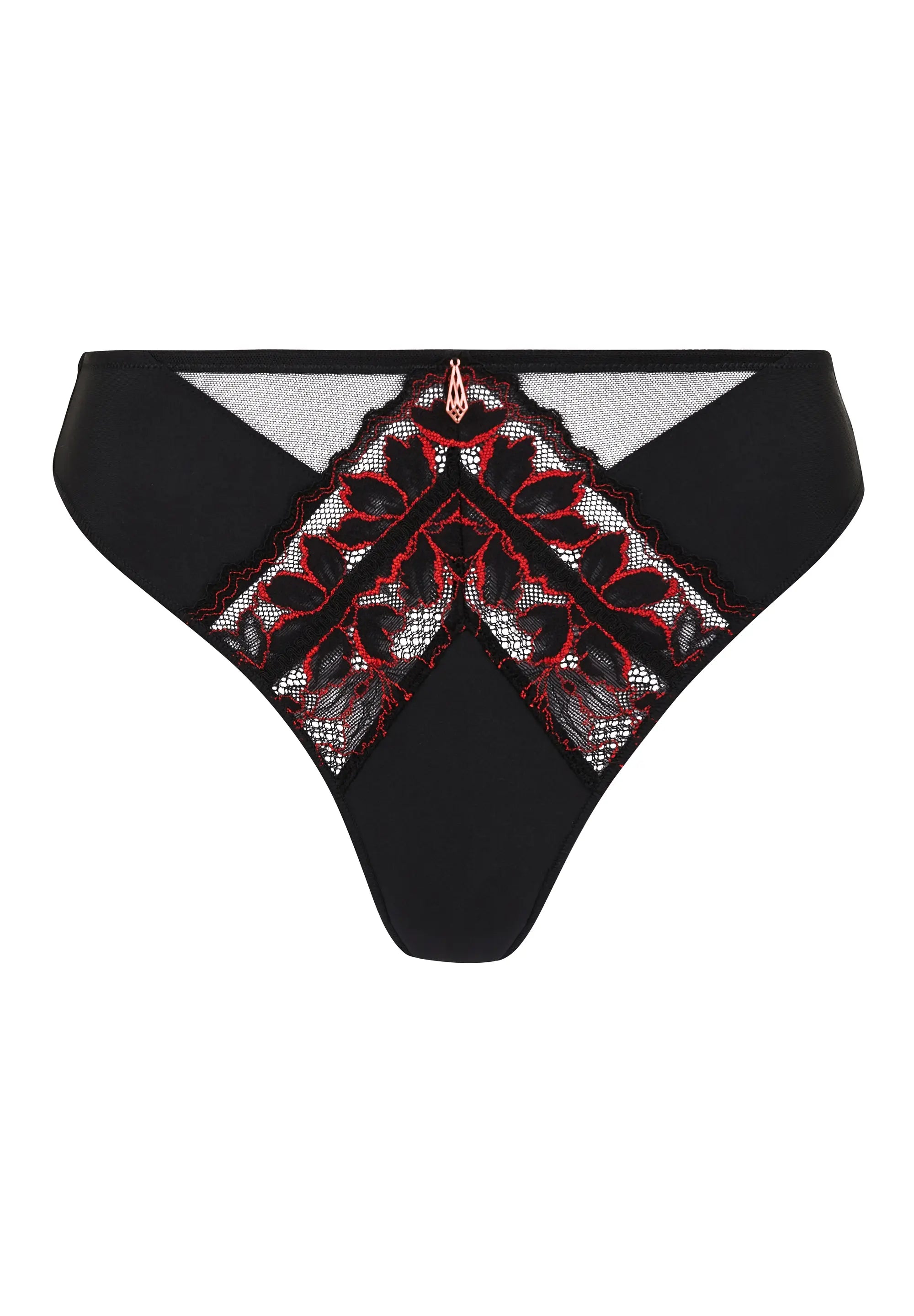 Thong Melodie Black & Red