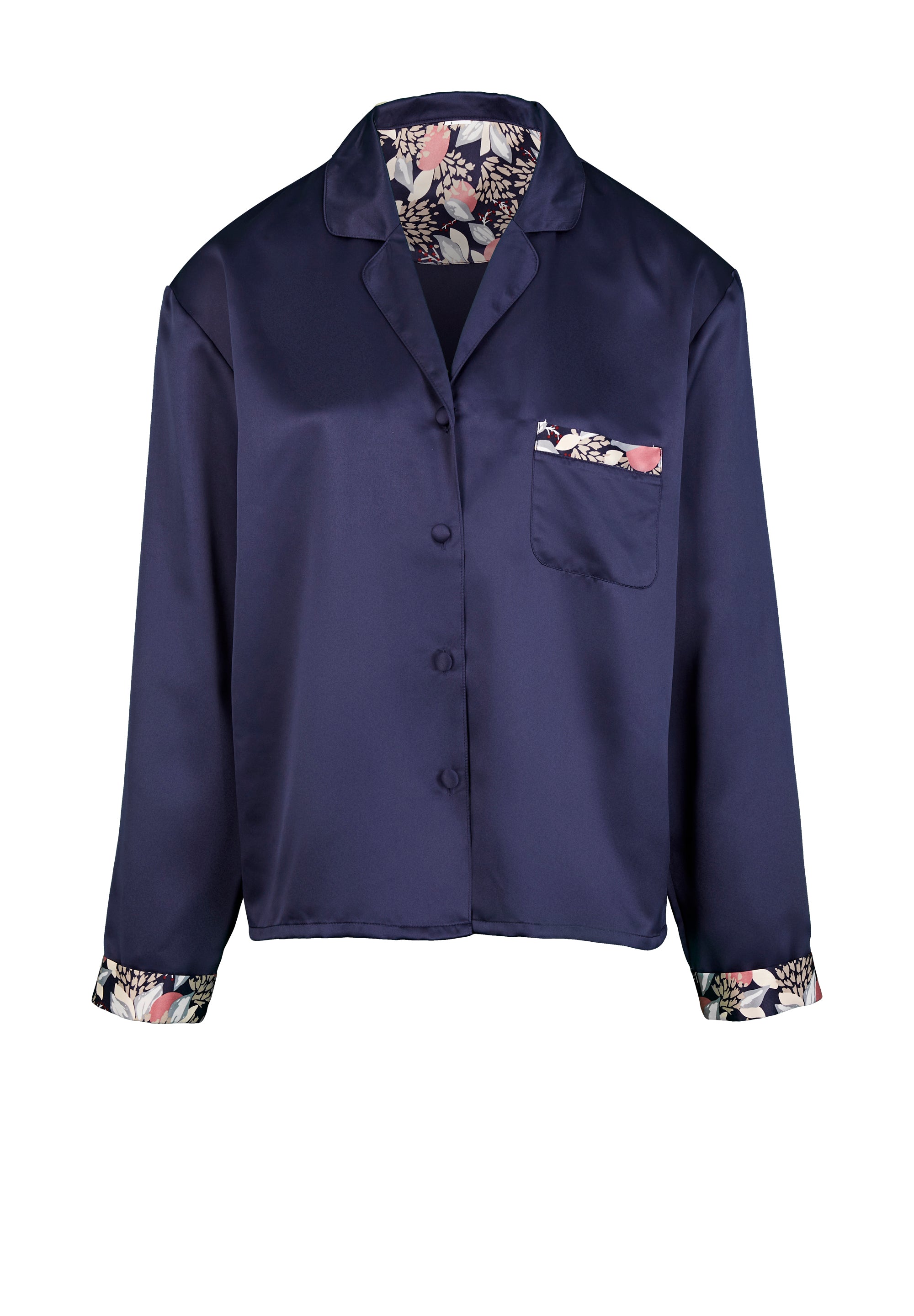 Chemise In Style Marineblauw