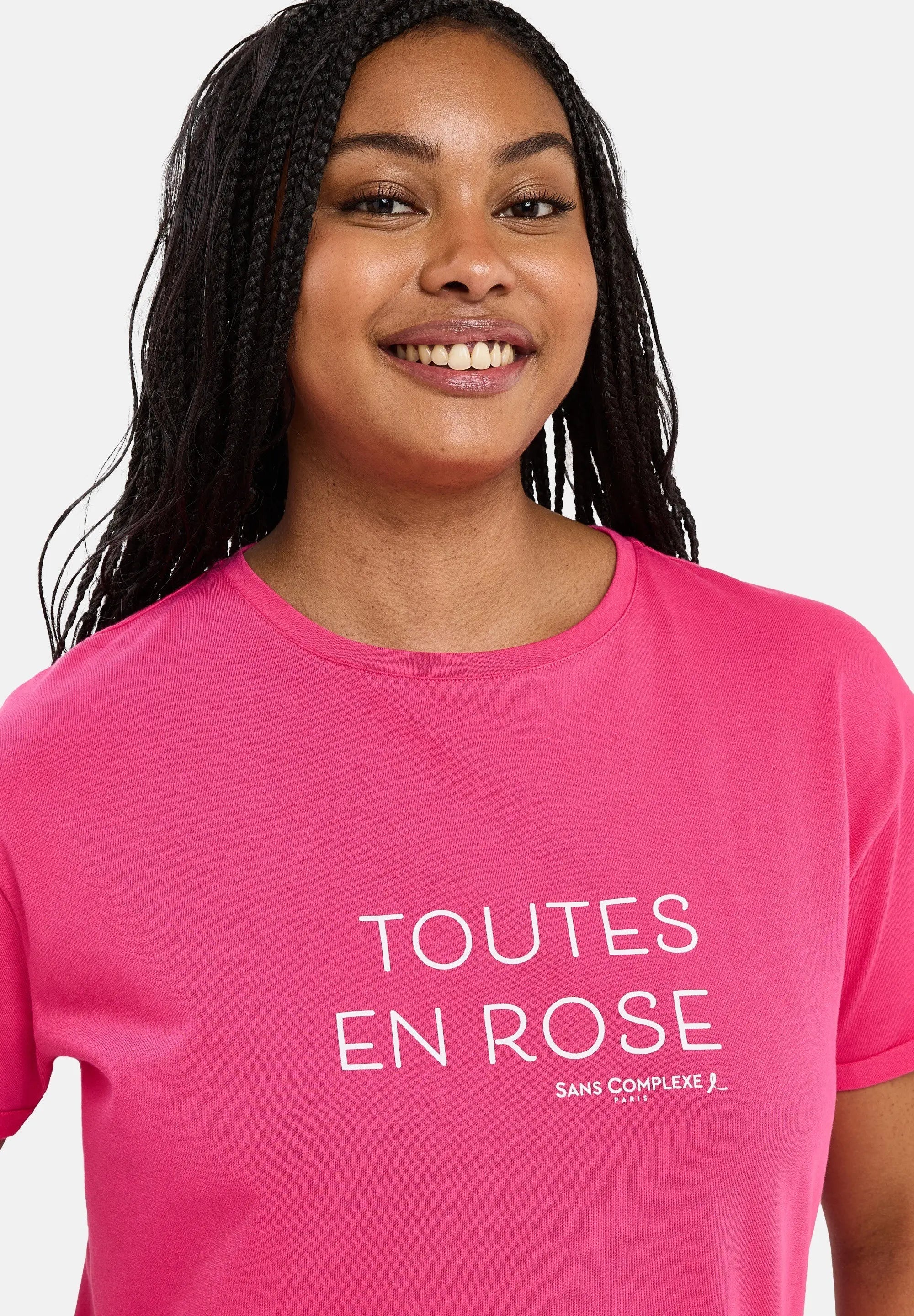 Rosa Oktober-Edition-T-Shirt Rosa