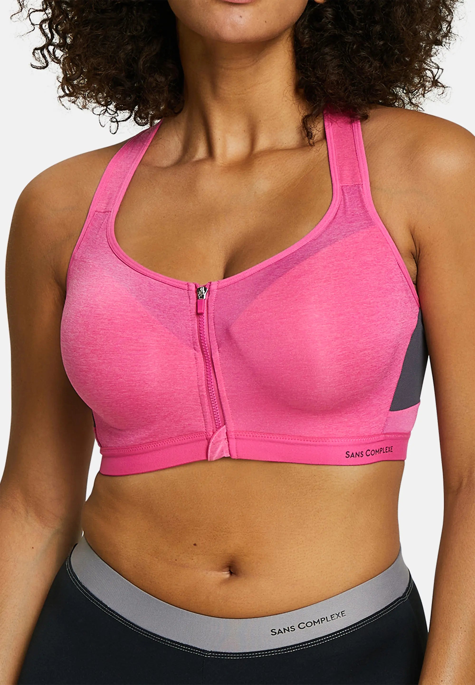 Brassière de sport avec coques Sport Tonic Fushia Purple