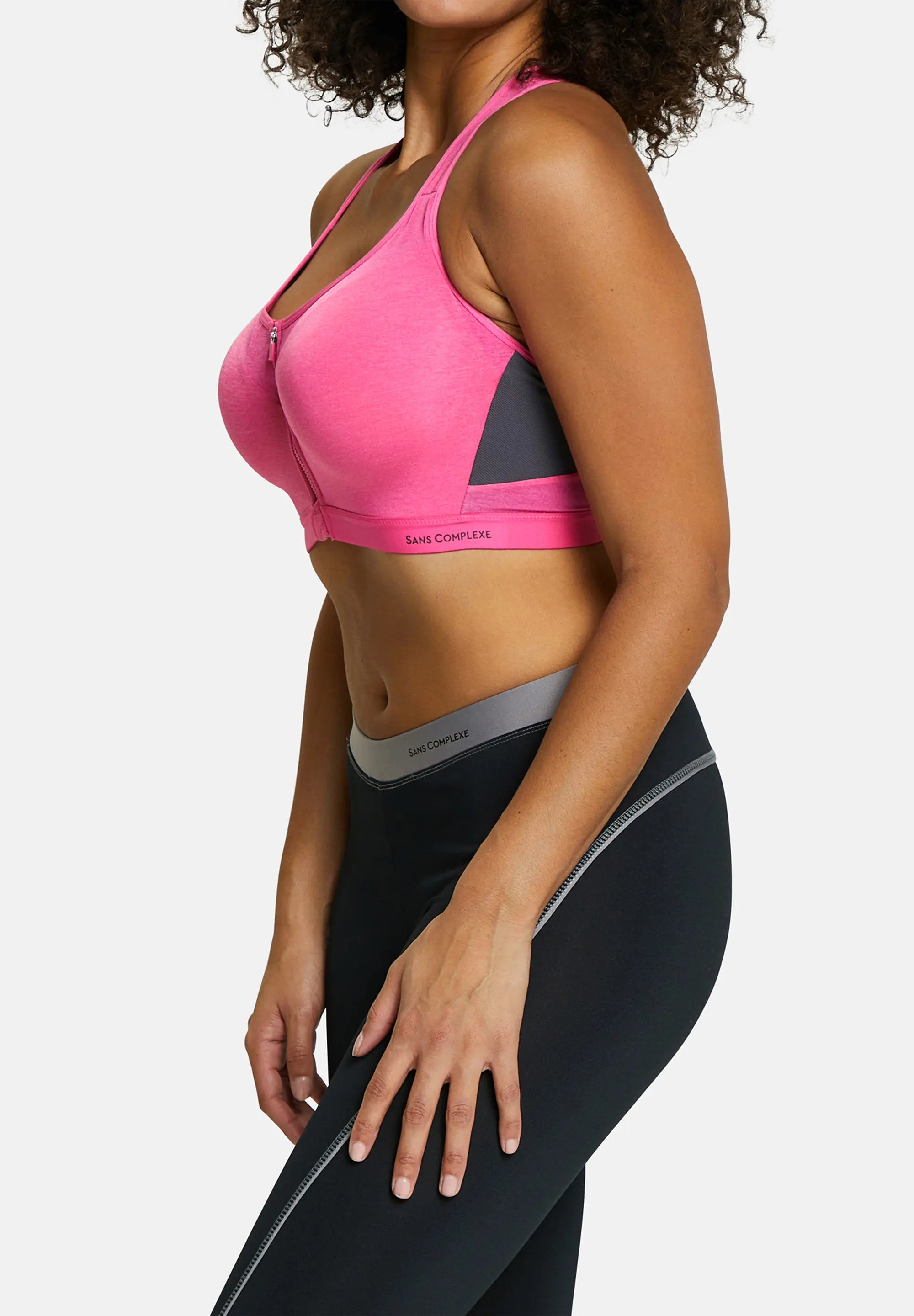 Brassière de sport avec coques Sport Tonic Fushia Purple