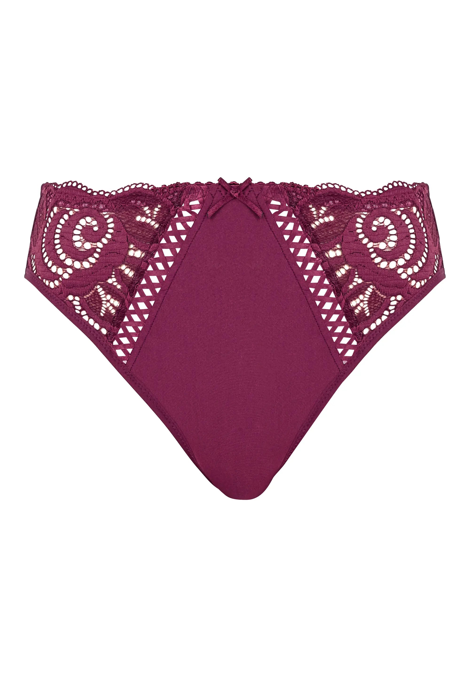 Slip Amélie Rouge Rhododendron