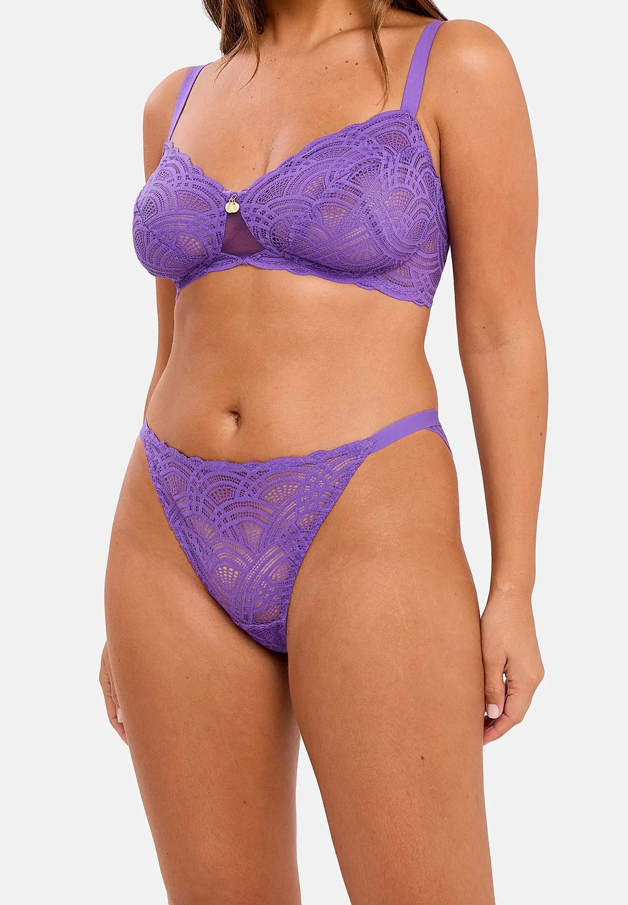 Slip Romane D. Weelderig Paars