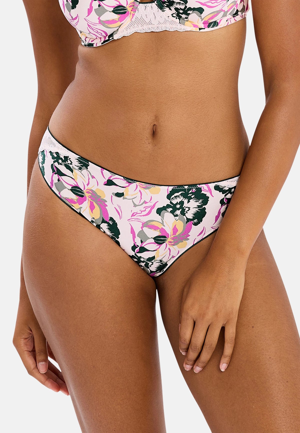 Slip Eloane Verte Floraison