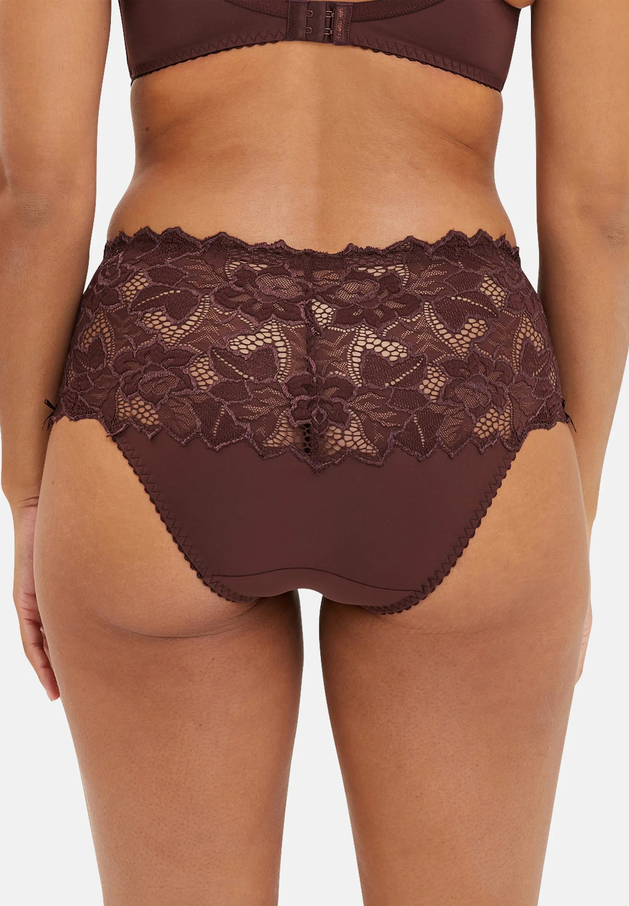 Midi slip Arum Chocolade Amer