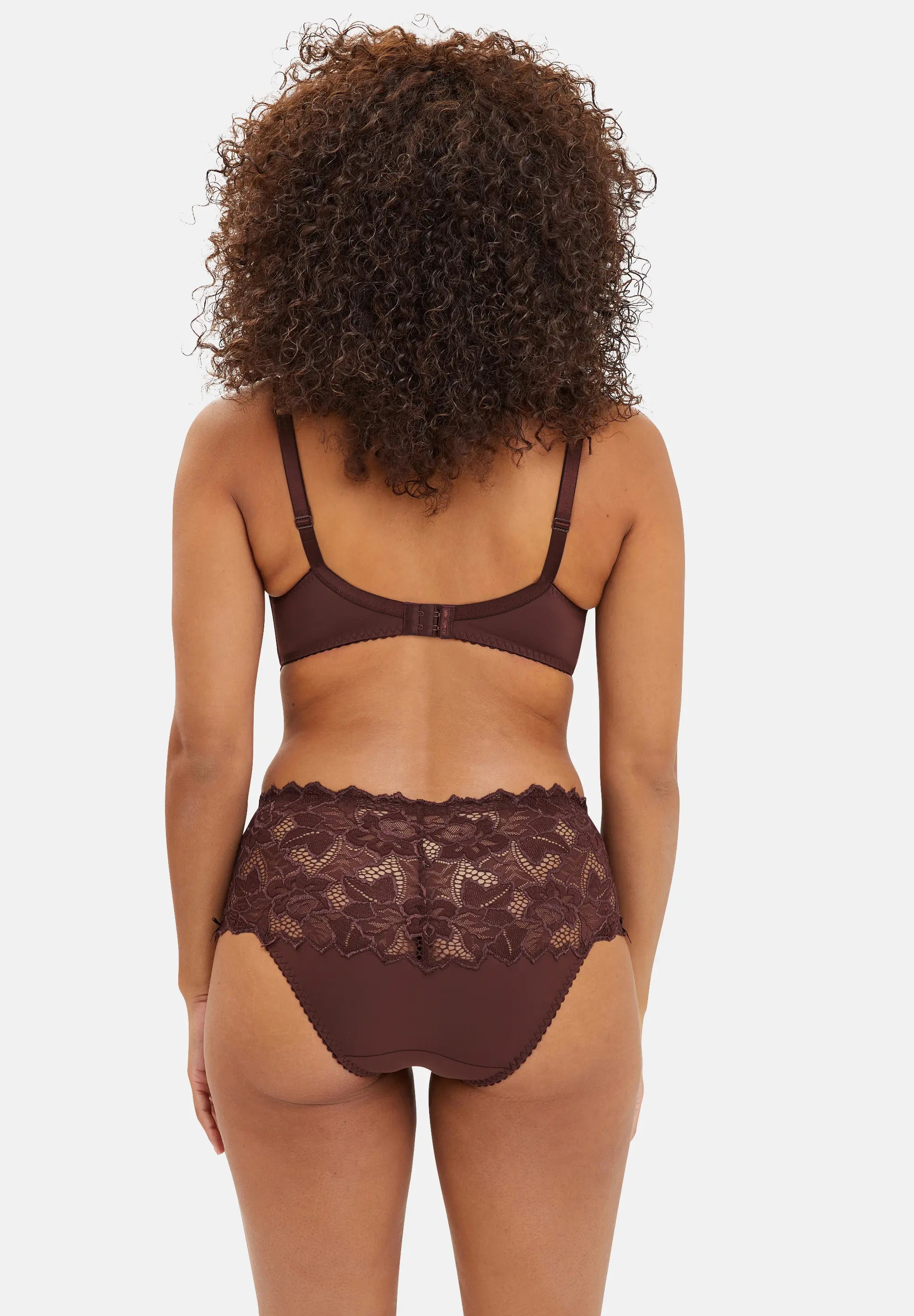 Midi slip Arum Chocolade Amer