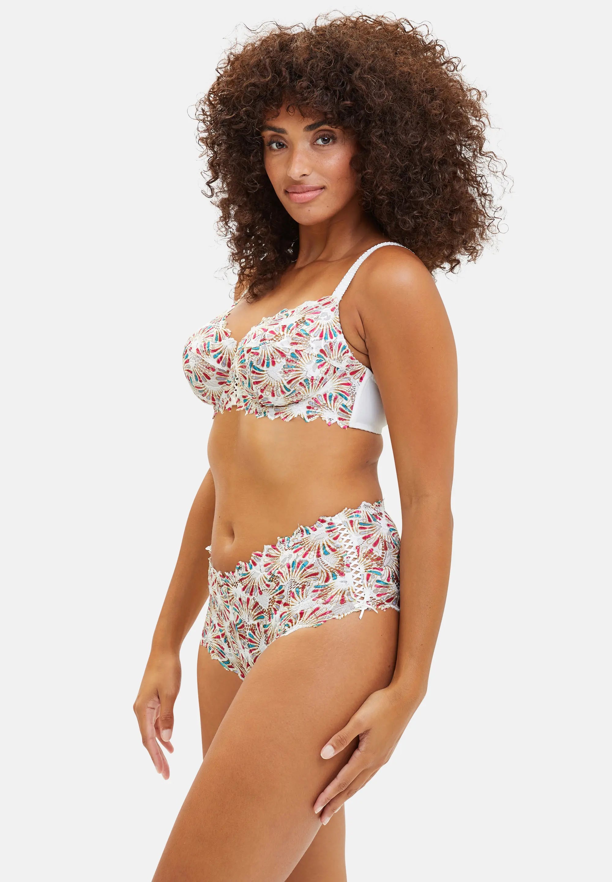 Full Cup Bra Arum Mosaïc Aurore Graphic Print