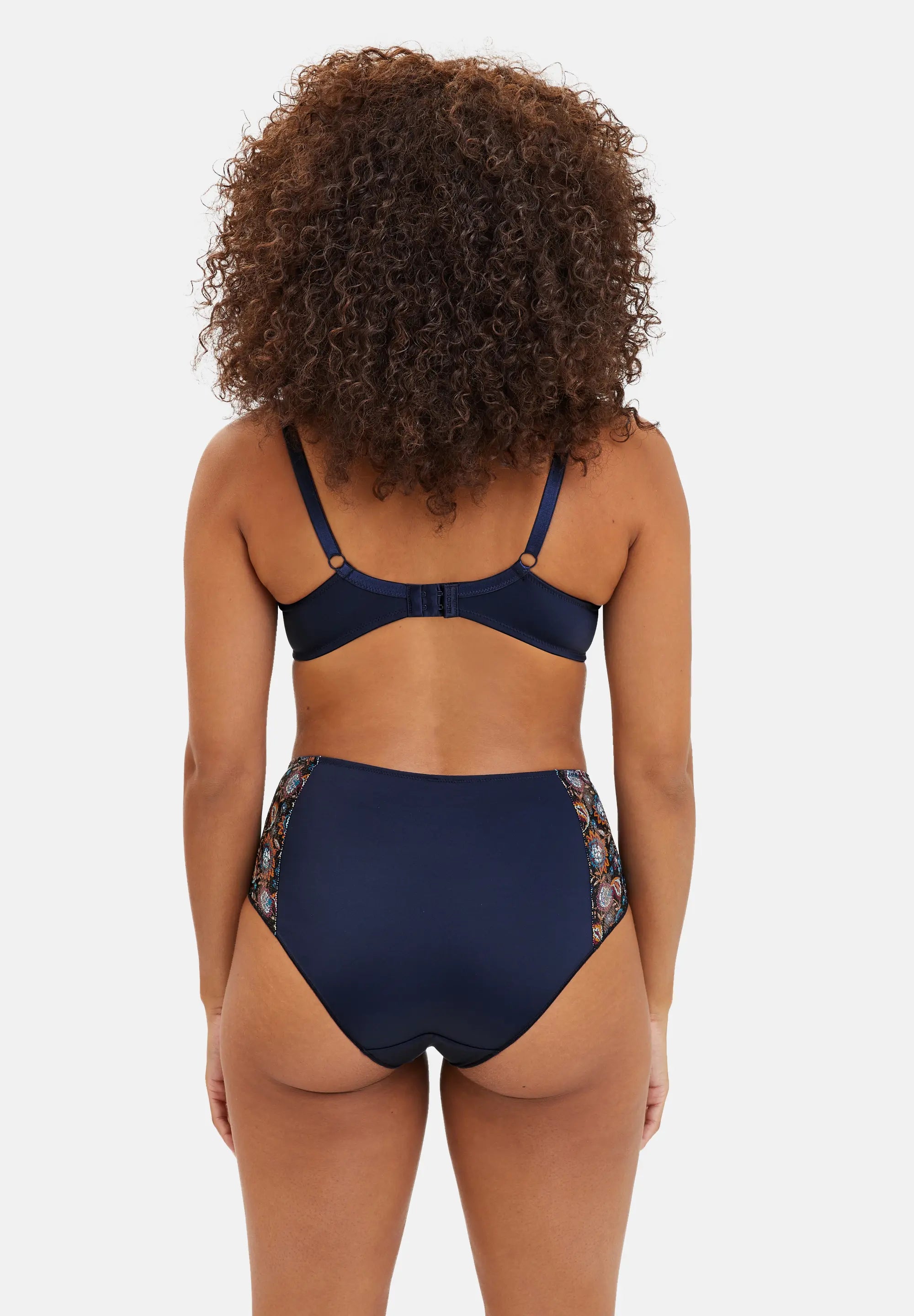 Medium Briefs Suzie Fantaisie Floral Print Gipsy Marina Blue