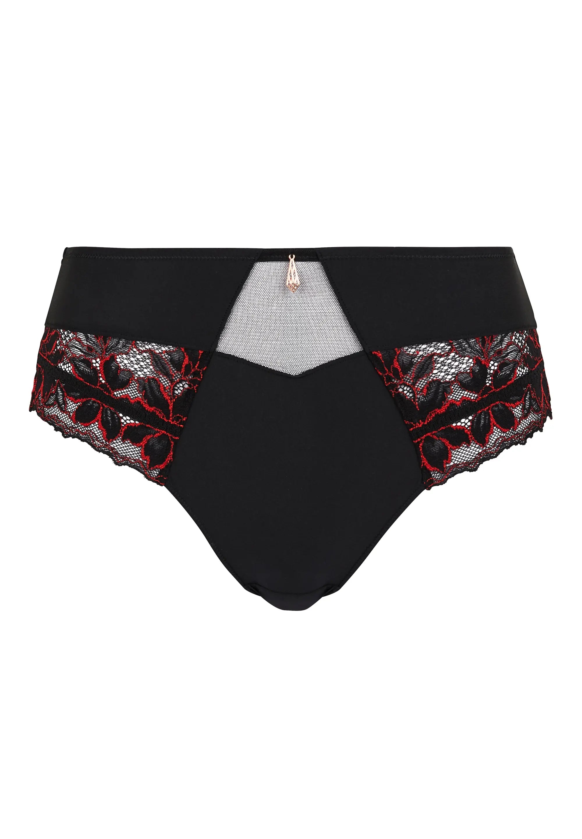 Culotte Mélodie Noir & Rouge