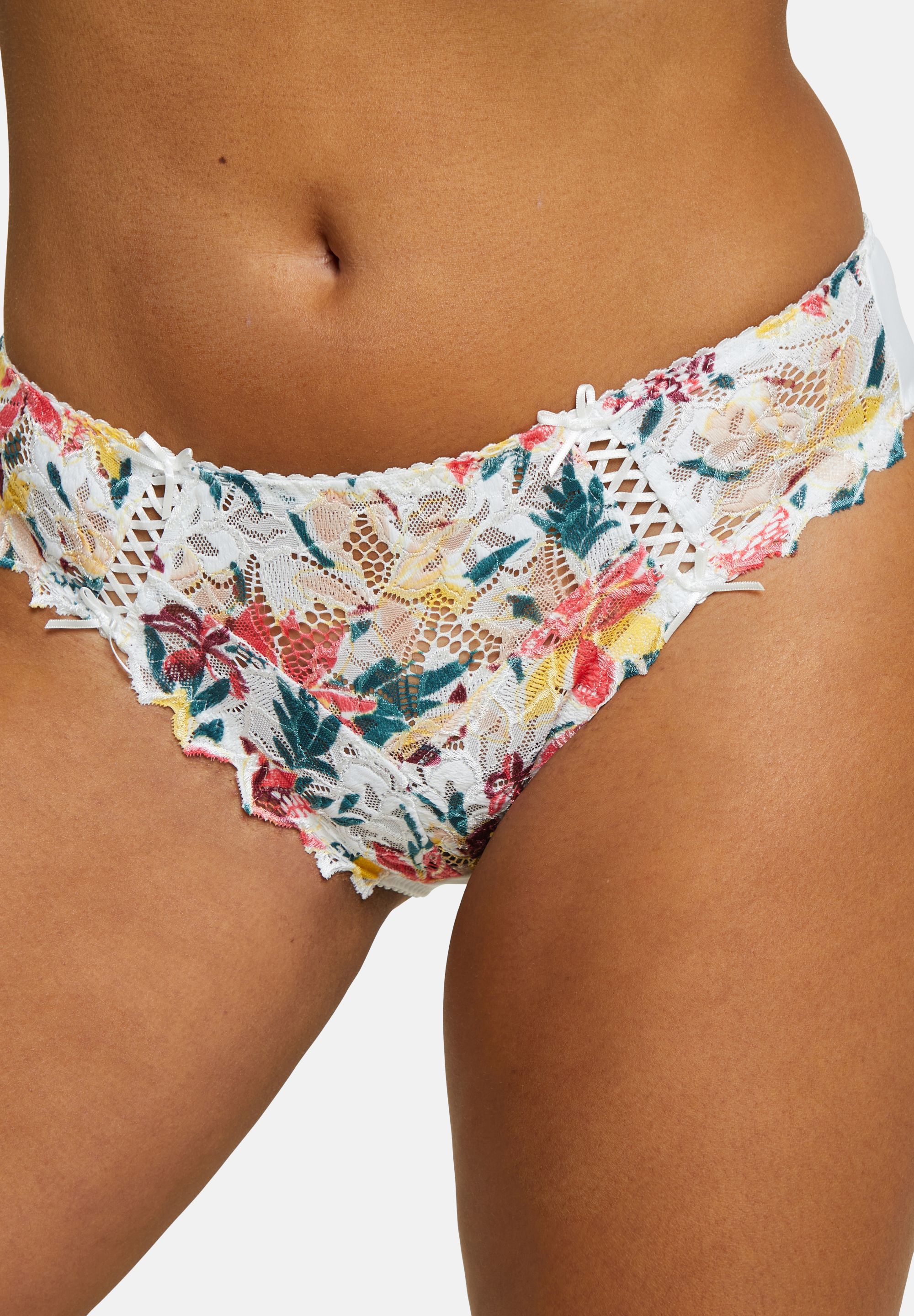 Arum Mosaïc Briefs Magnolia Floral Print