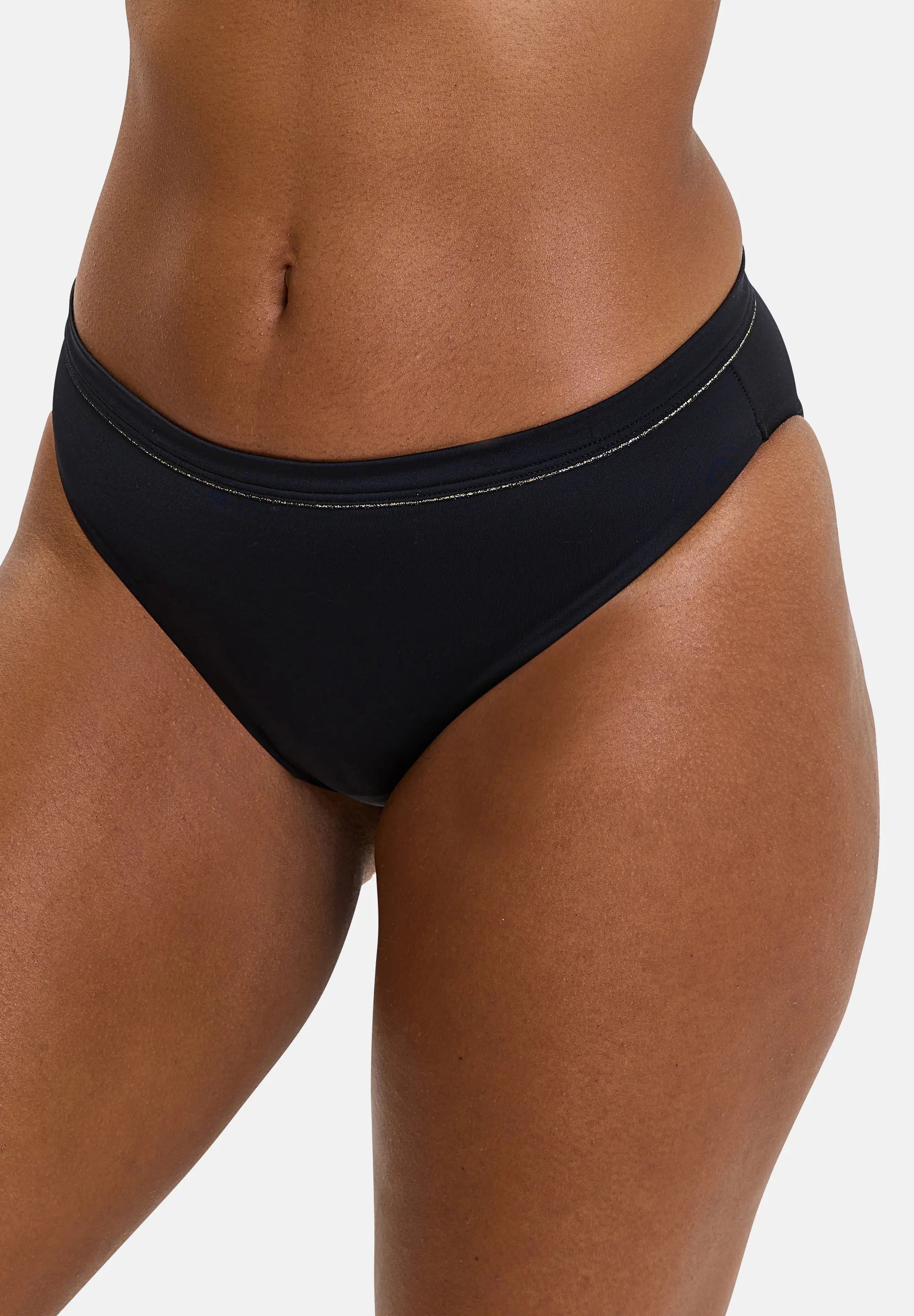 Slip de bain Speekaboo Shape Noir