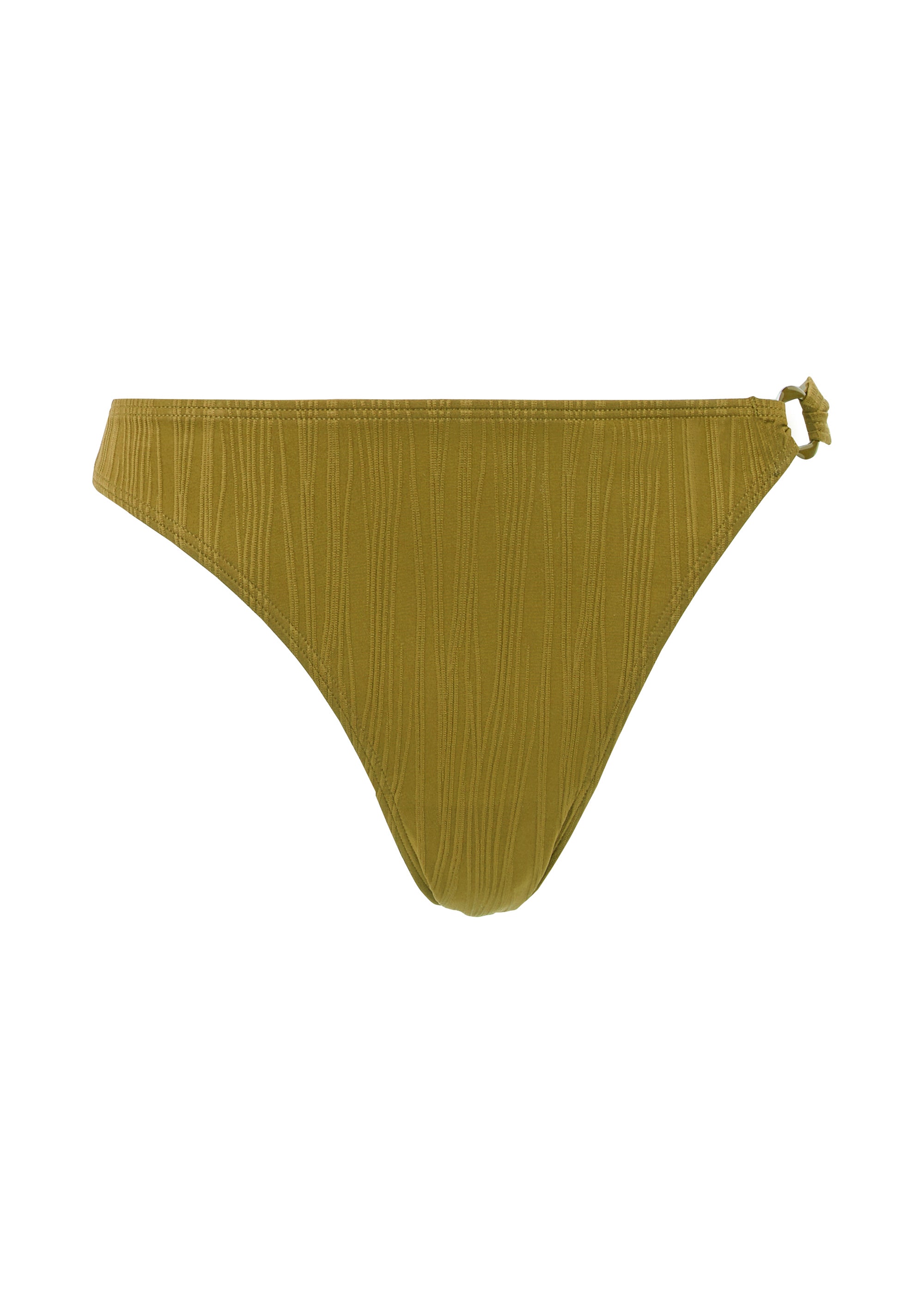 Brazilian Bikini Slip On Board in Olivgrün