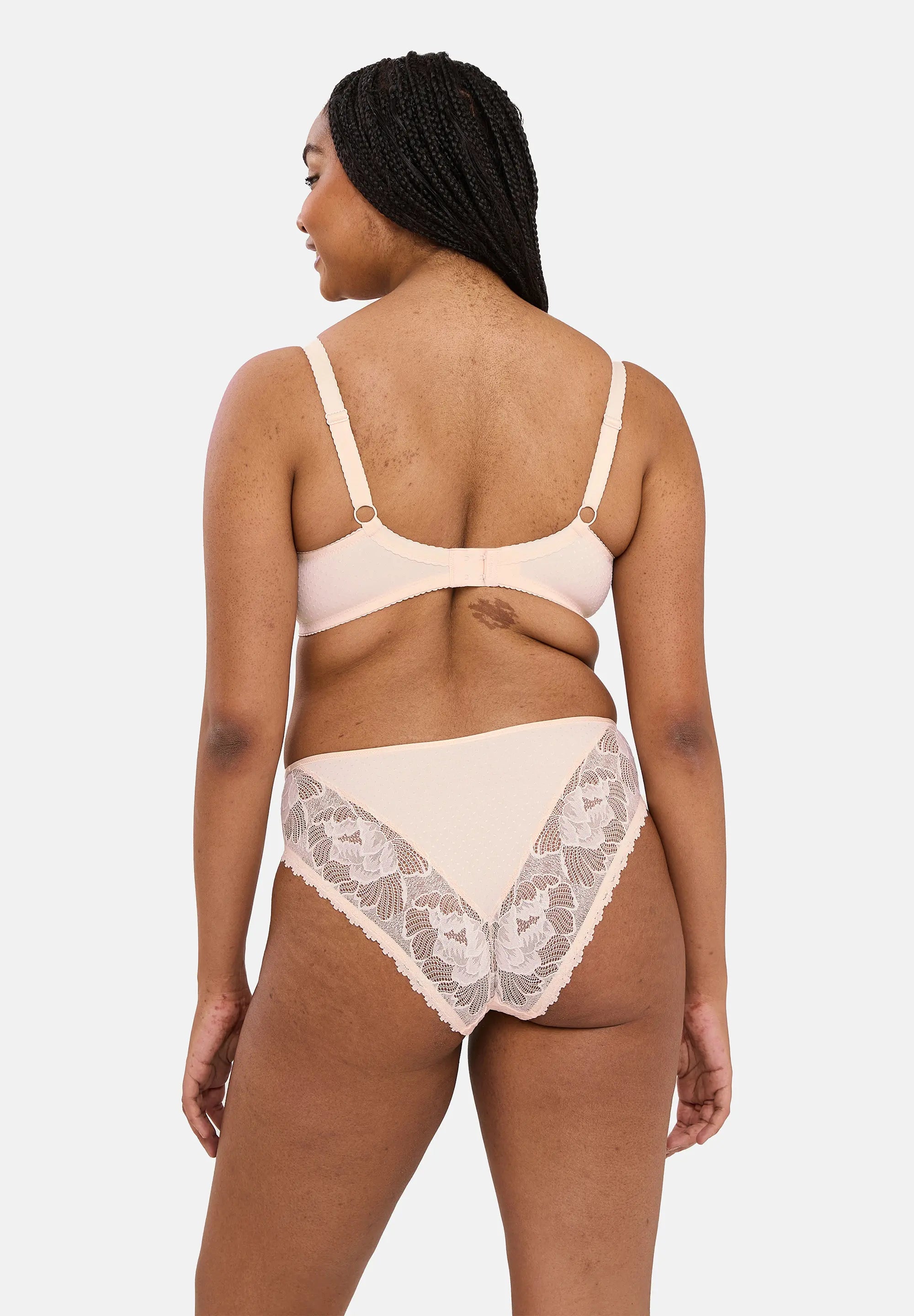 Soutien-gorge emboîtant Capucine Ivoire & Rose