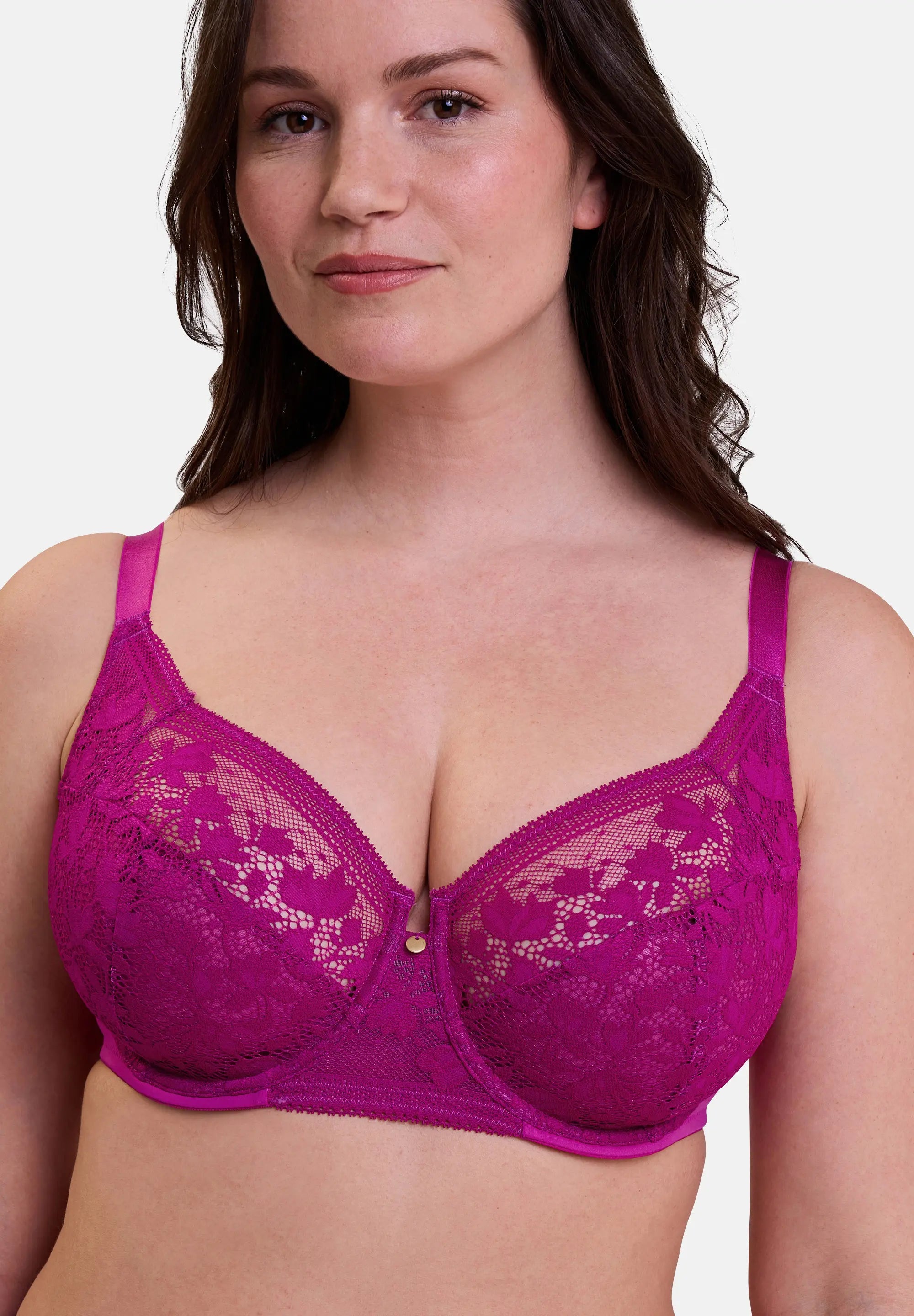 Full Cup Bra Suzie Fuchsia Pink