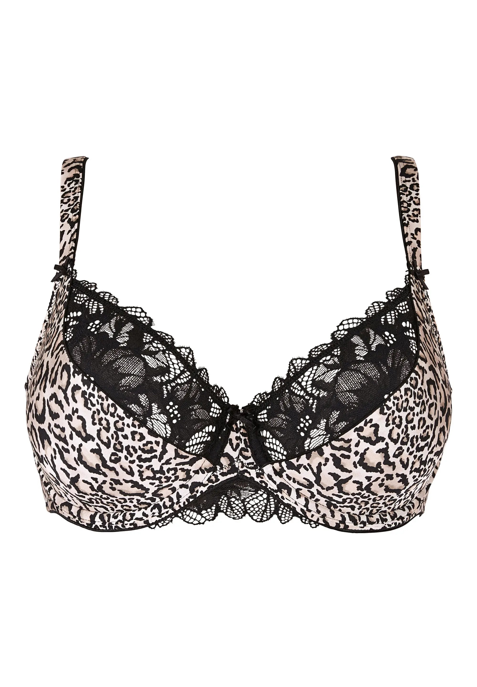 Volle cup bh Salma Cheetah Afdrukken