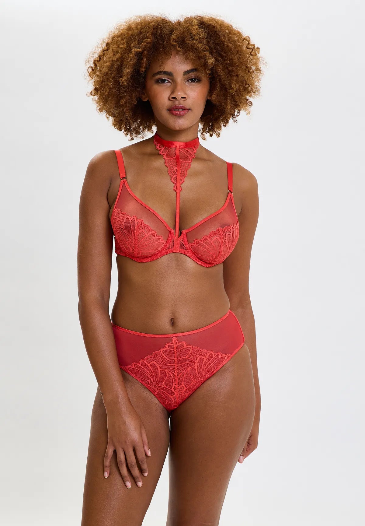 Soutien-gorge et tour de cou Giulia Lovely Rouge