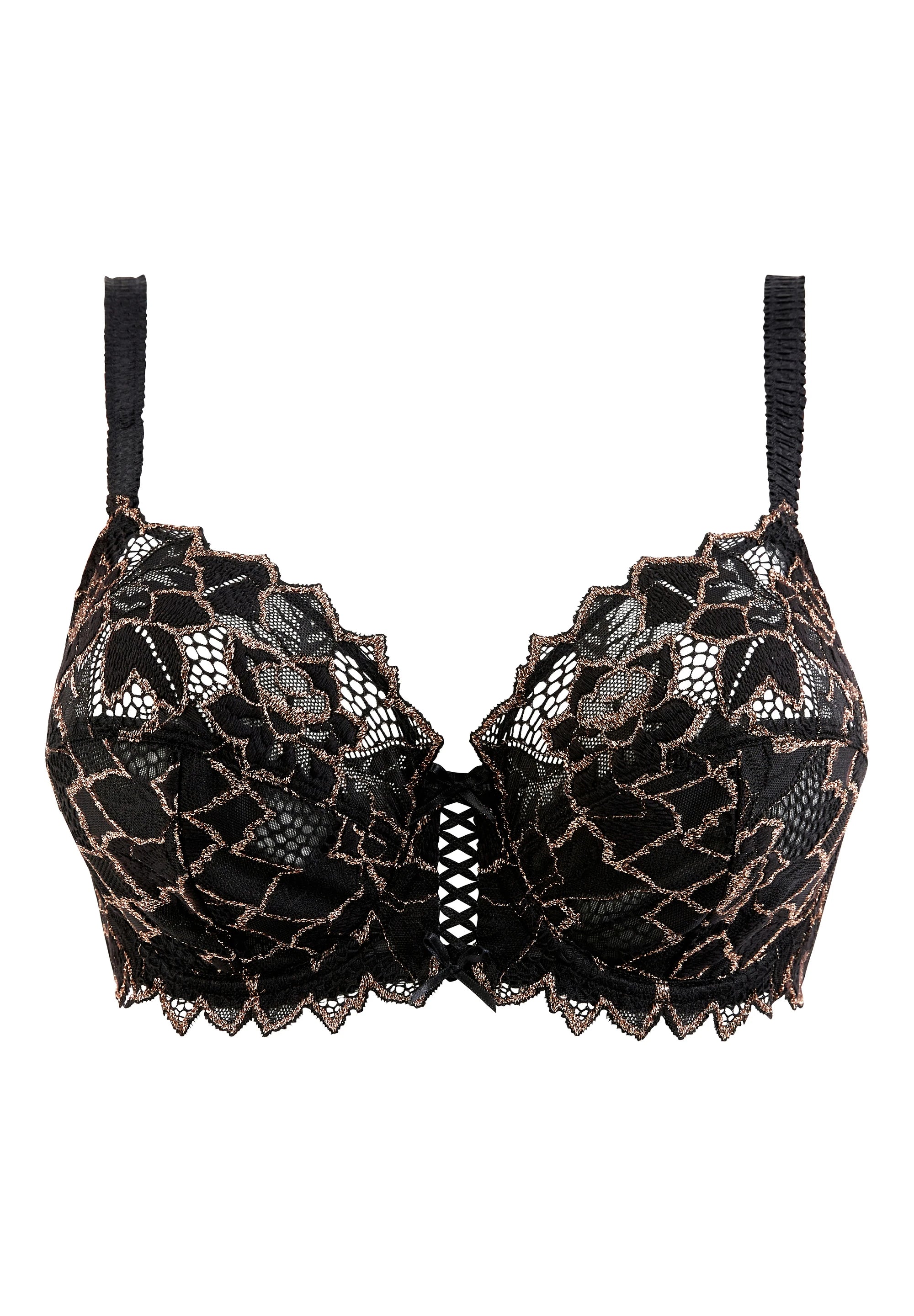 Soutien-gorge emboîtant Arum Party Noir Cuivré