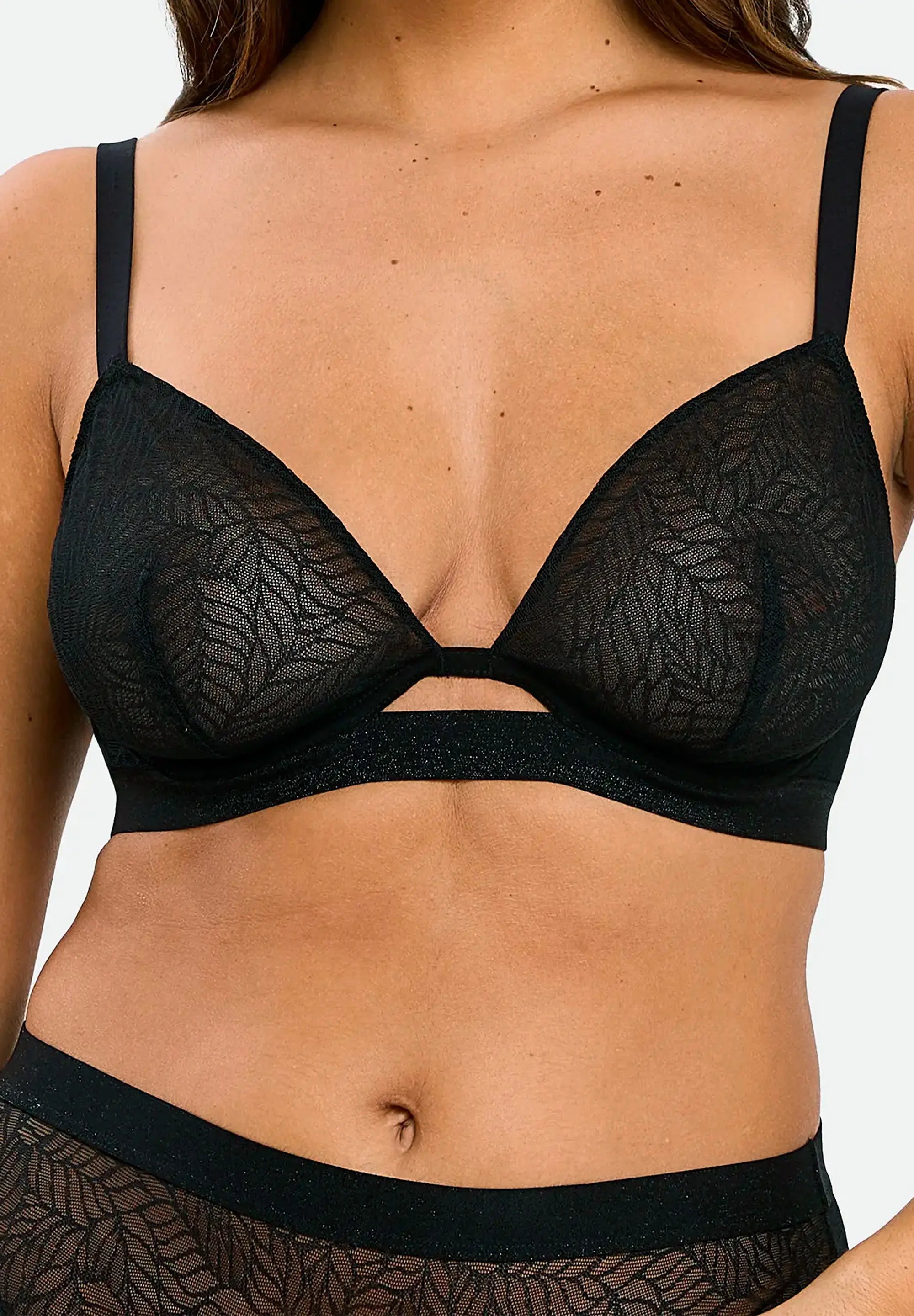 Soutien-gorge triangle Marjoline Noir