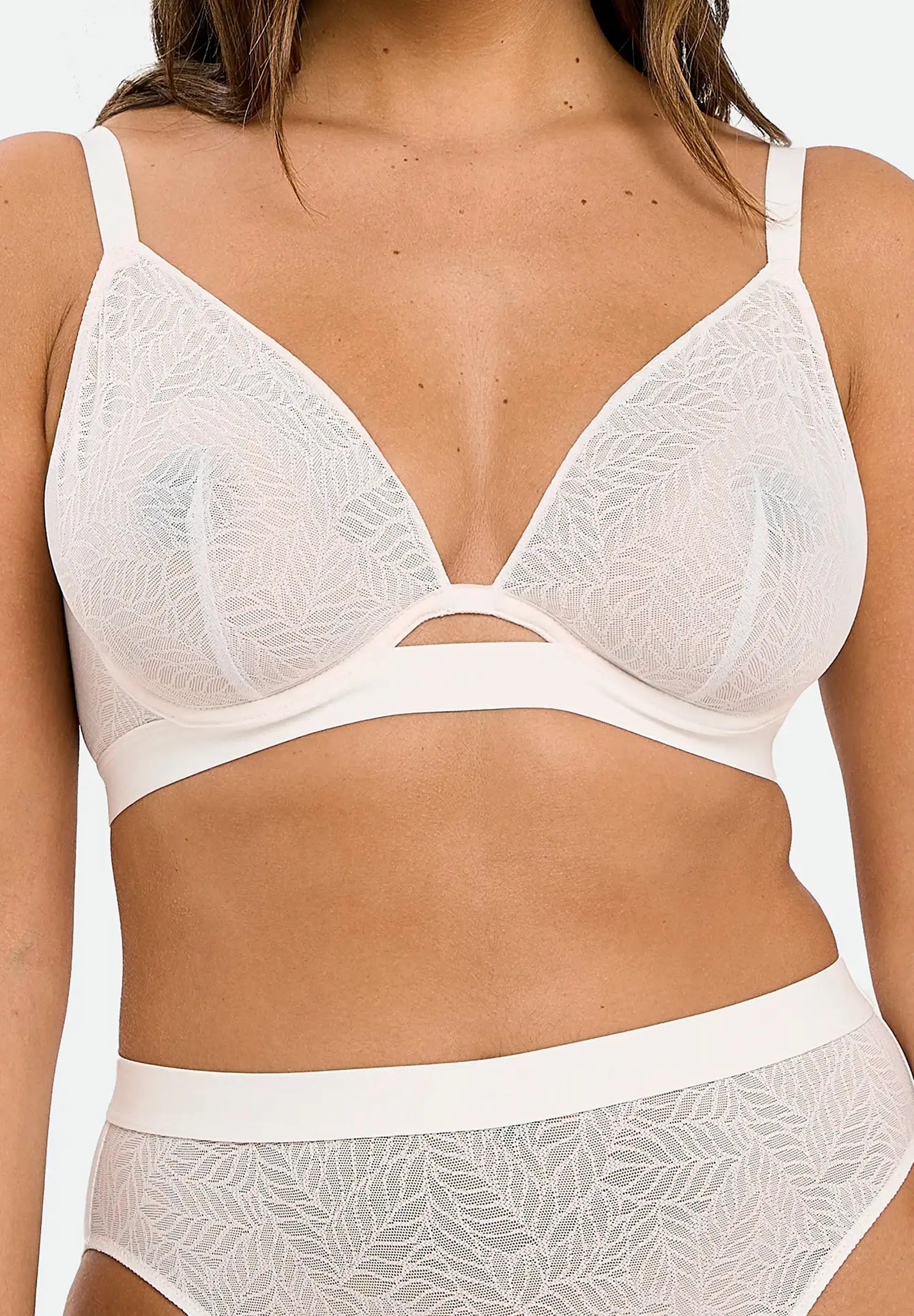 Soutien-gorge triangle Marjoline Crème de coco