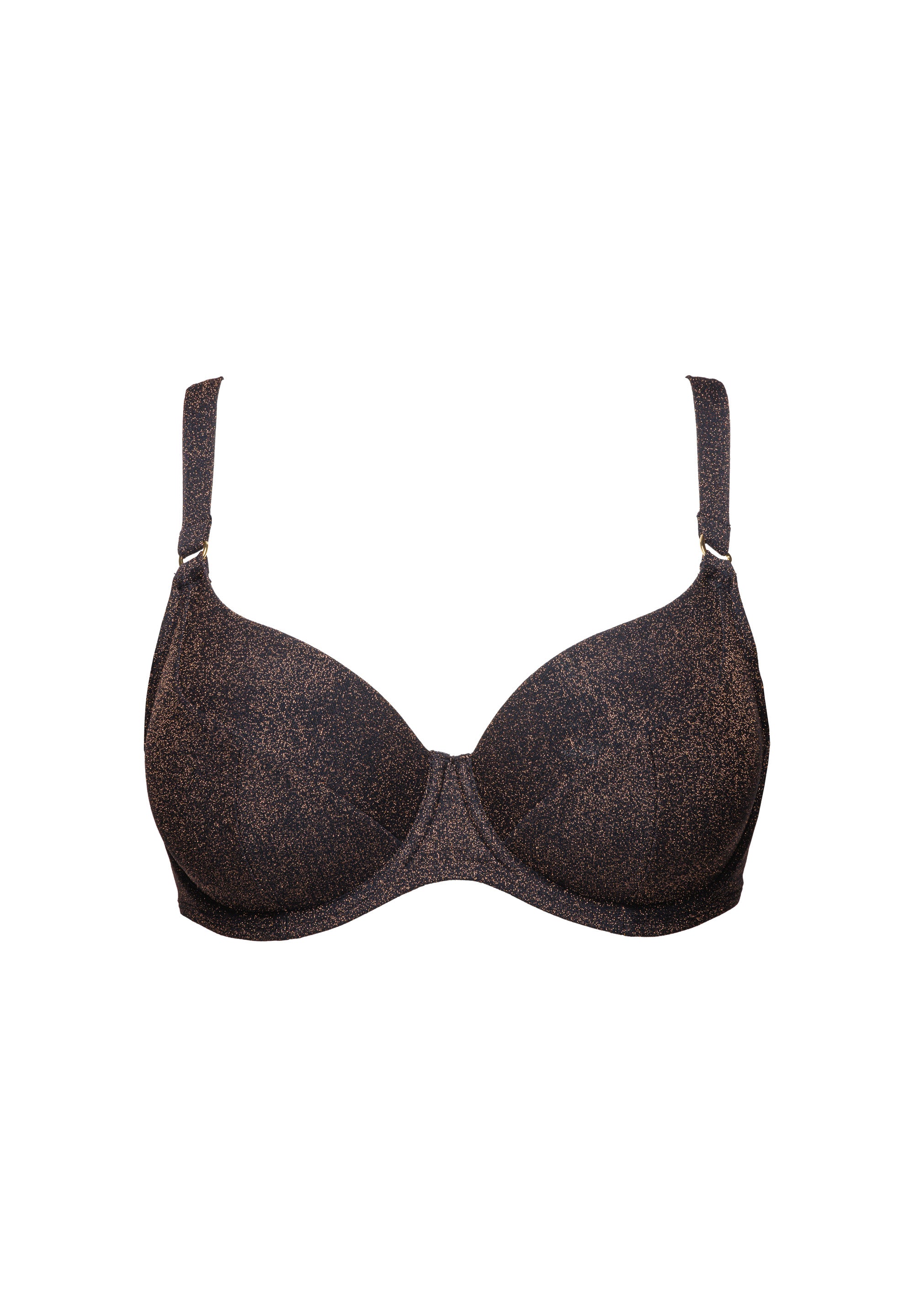 Packshot haut de maillot de bain noir