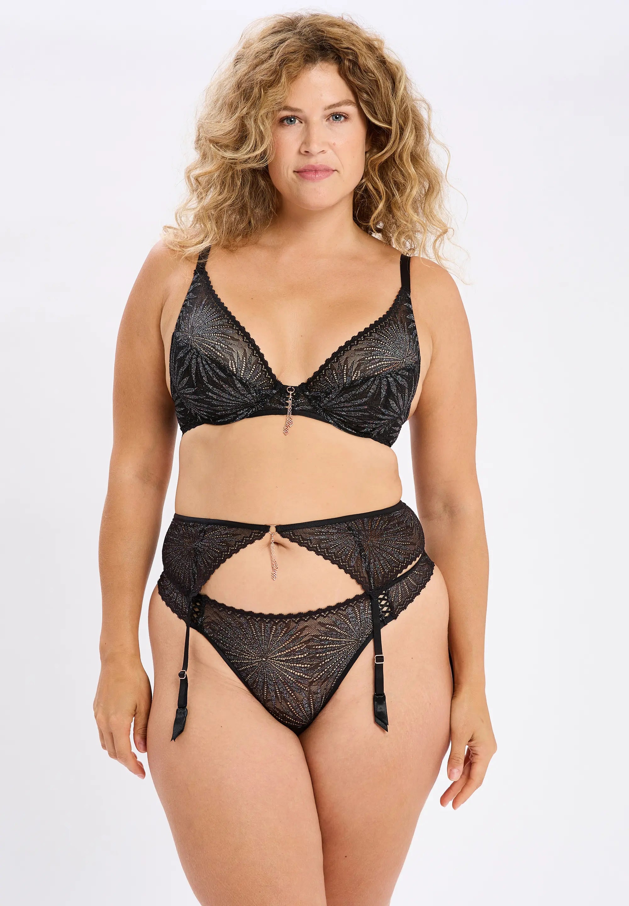 Jarretelgordel Laurie in zwart