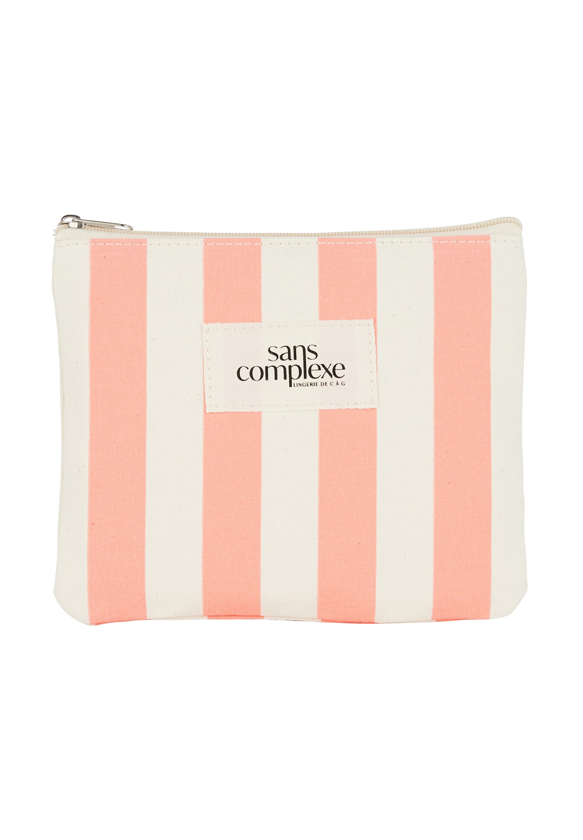 Gestreiftes Kosmetiktäschchen