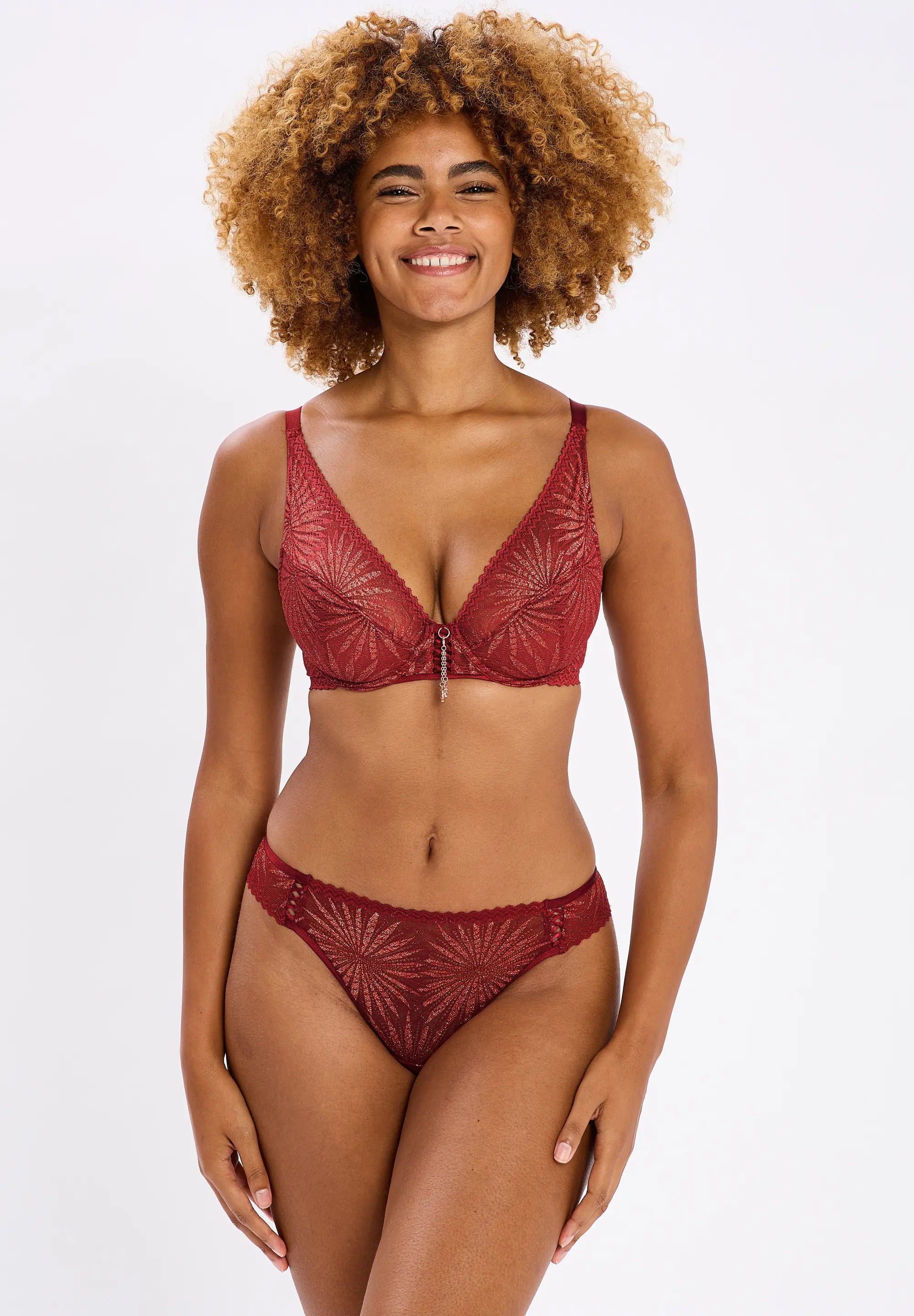 Tanga Laurie Rouge Coeur