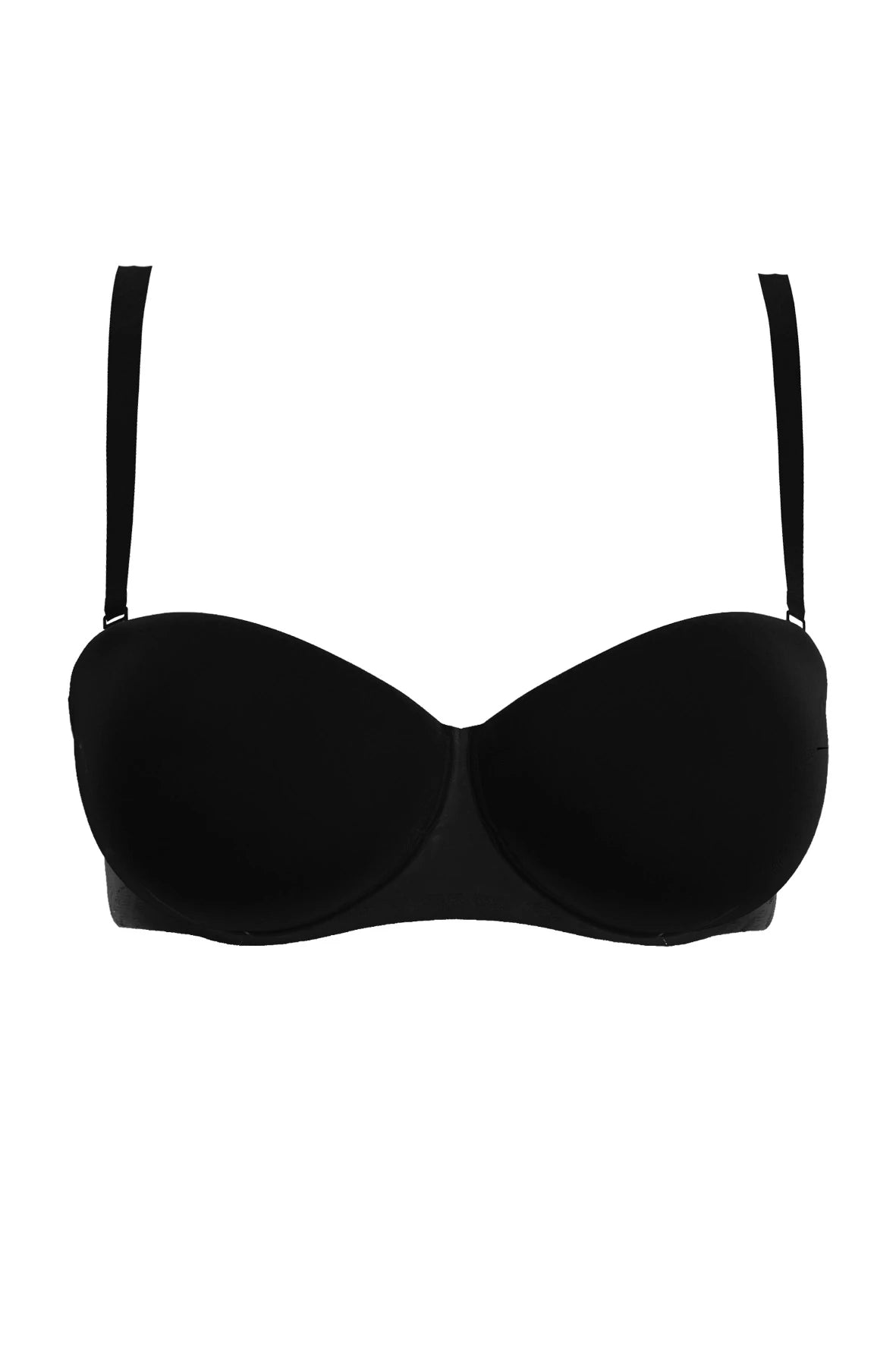 Reggiseno a fascia senza spalline con ferretto Perfect Curves Nero