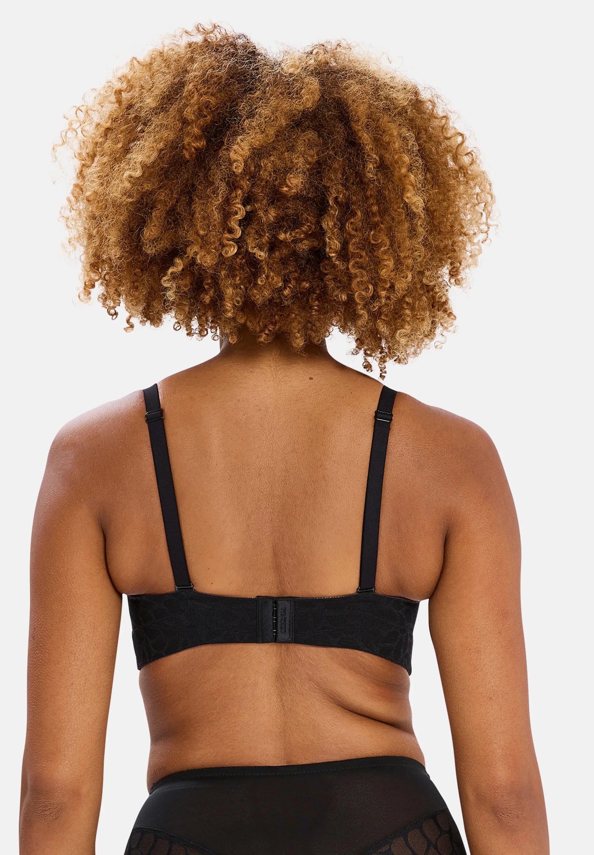Reggiseno a fascia senza spalline con ferretto Perfect Curves Nero