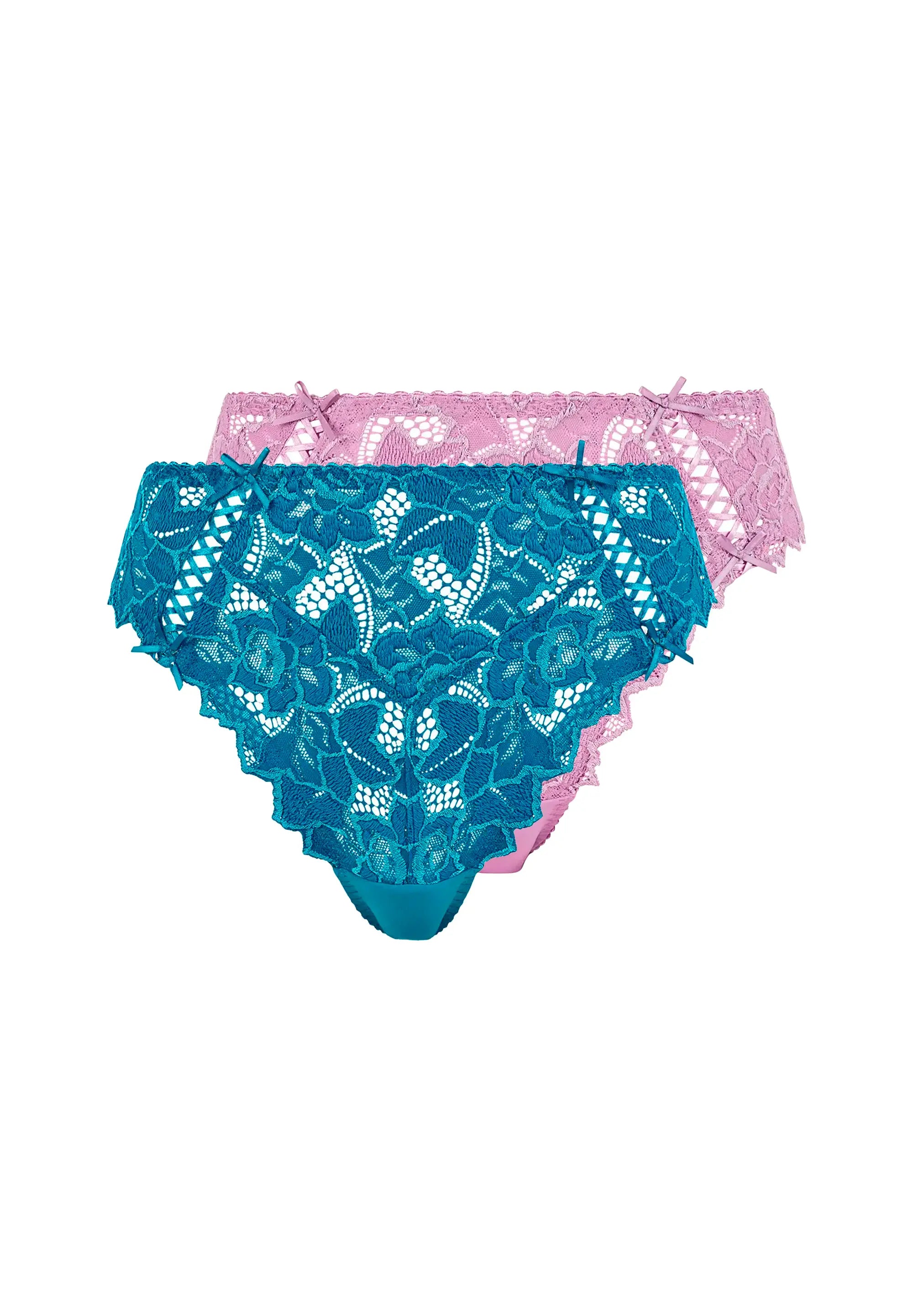 Set van 2 Arum slips in Blauw en Lavendel