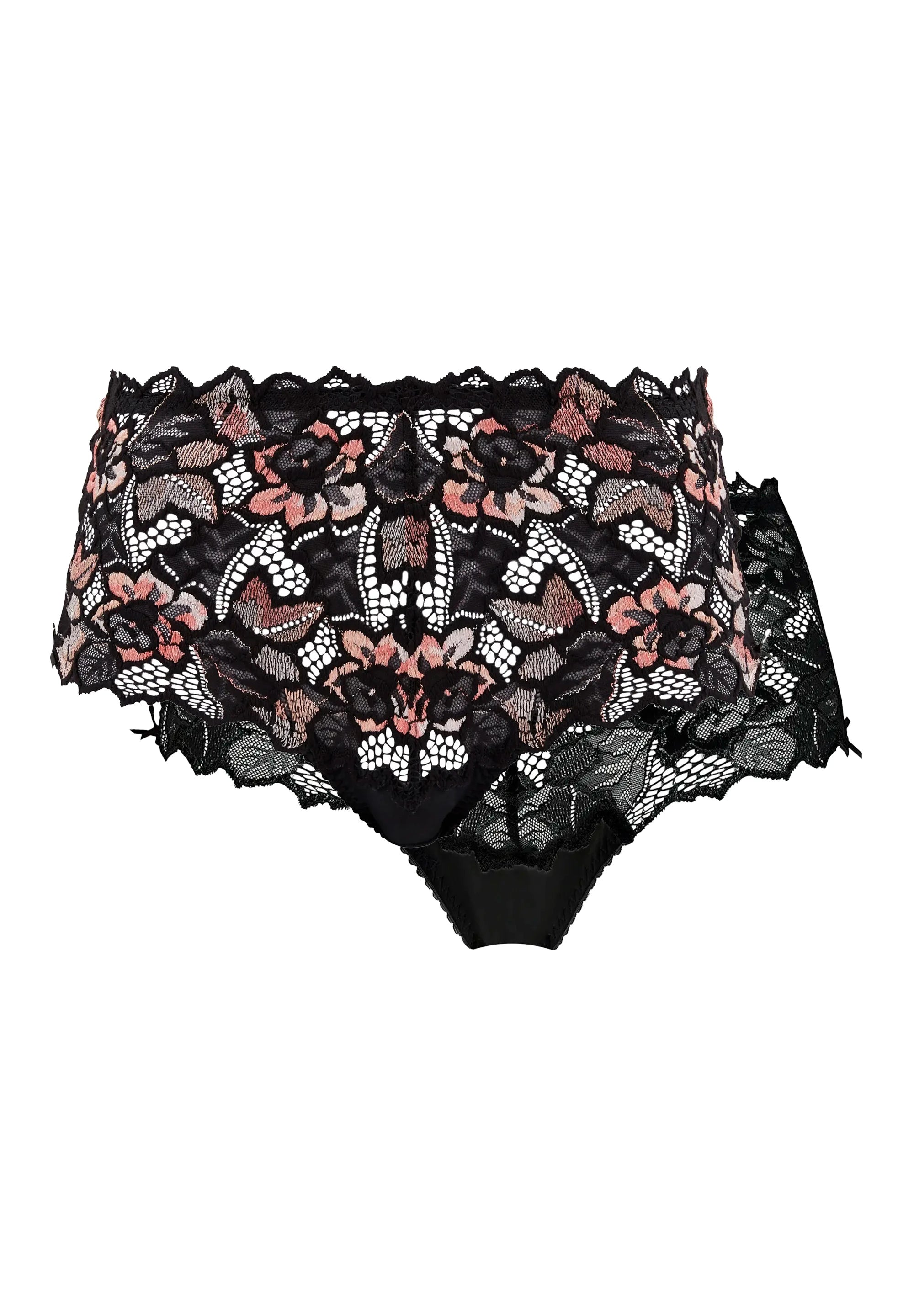 Pack of 2 medium briefs Arum Black & White