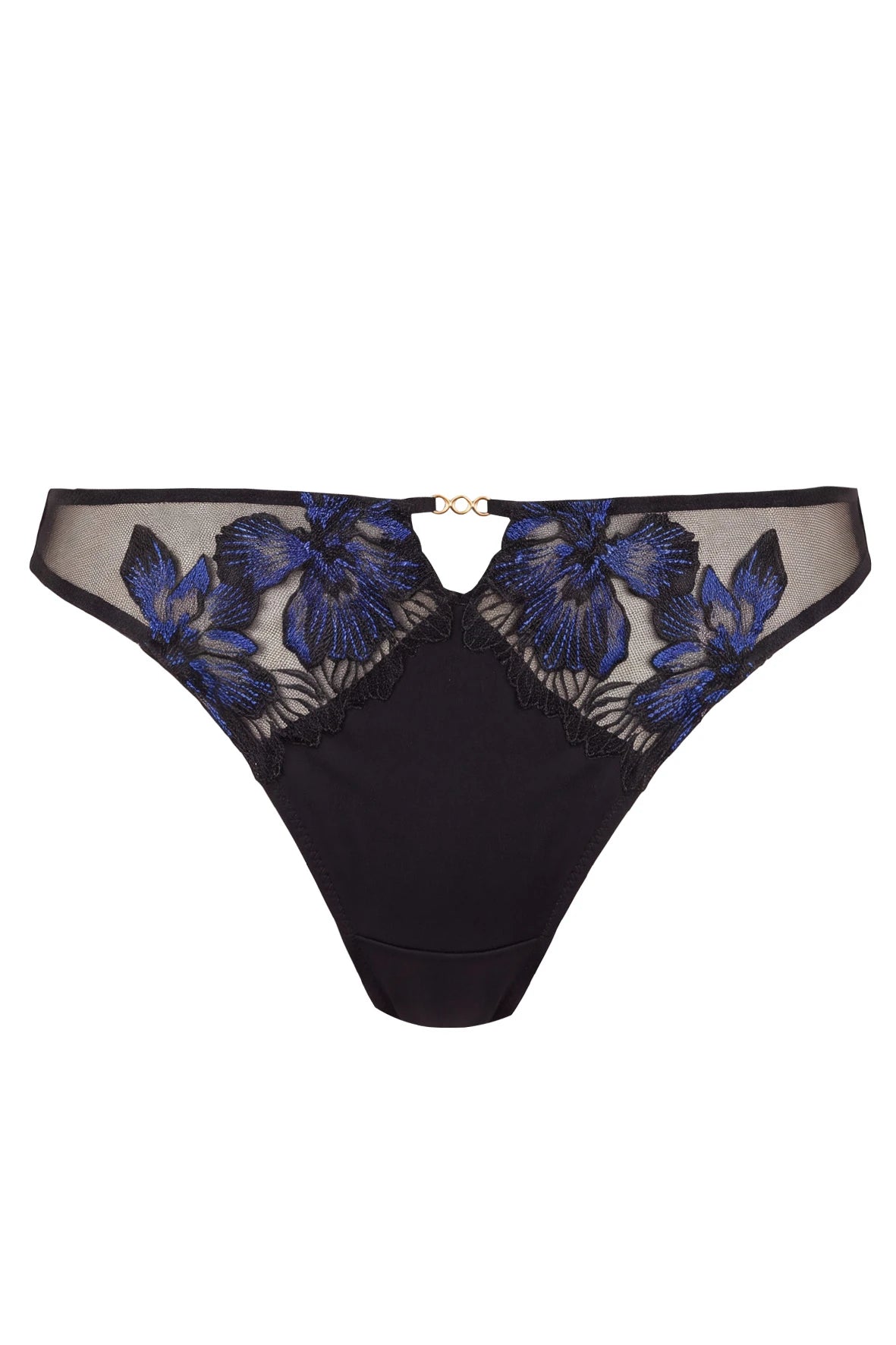 Slip noir et bleu Elsa Wolinski