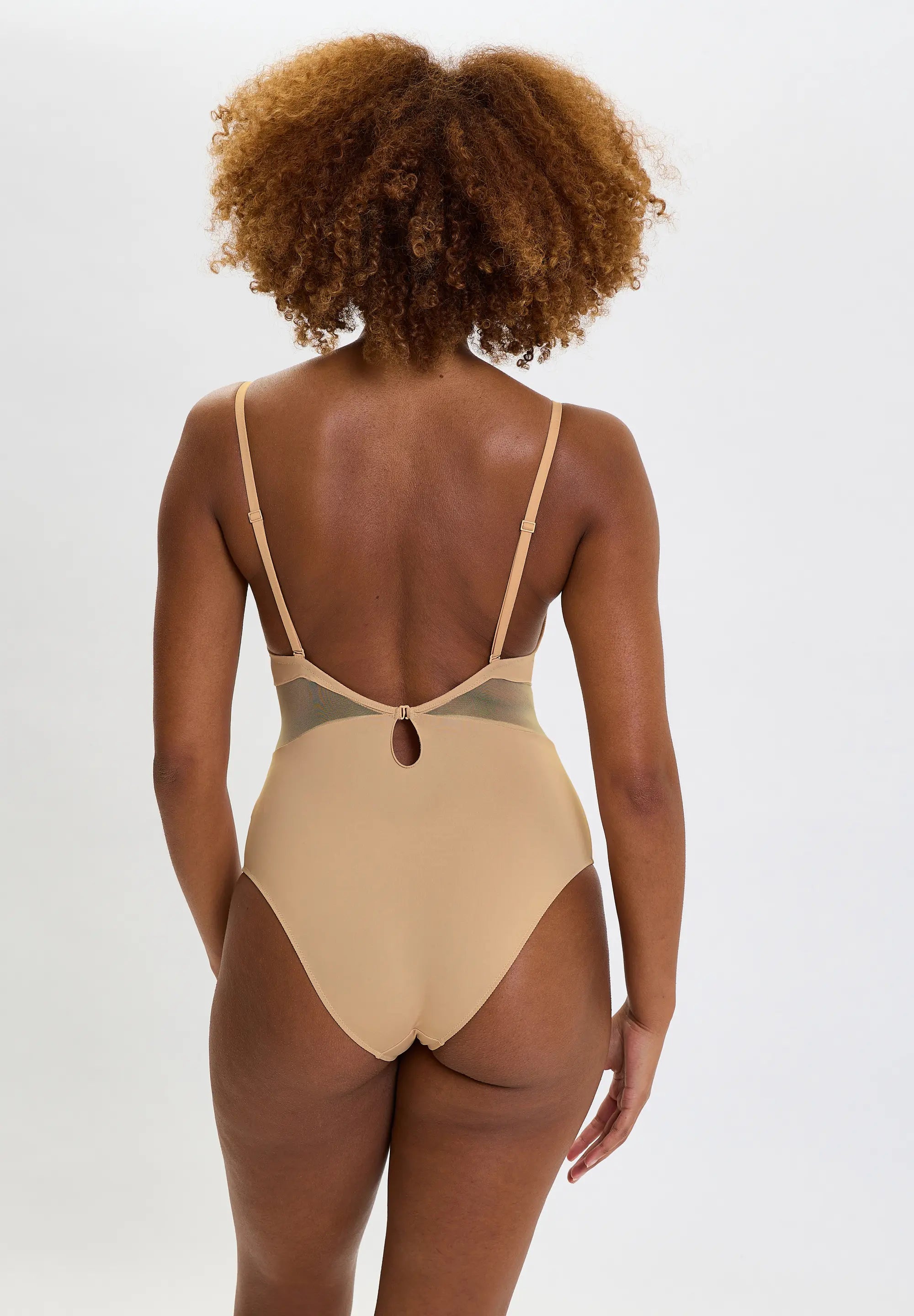Onzichtbare body met blode rug Nude Elegance Nude Parfait