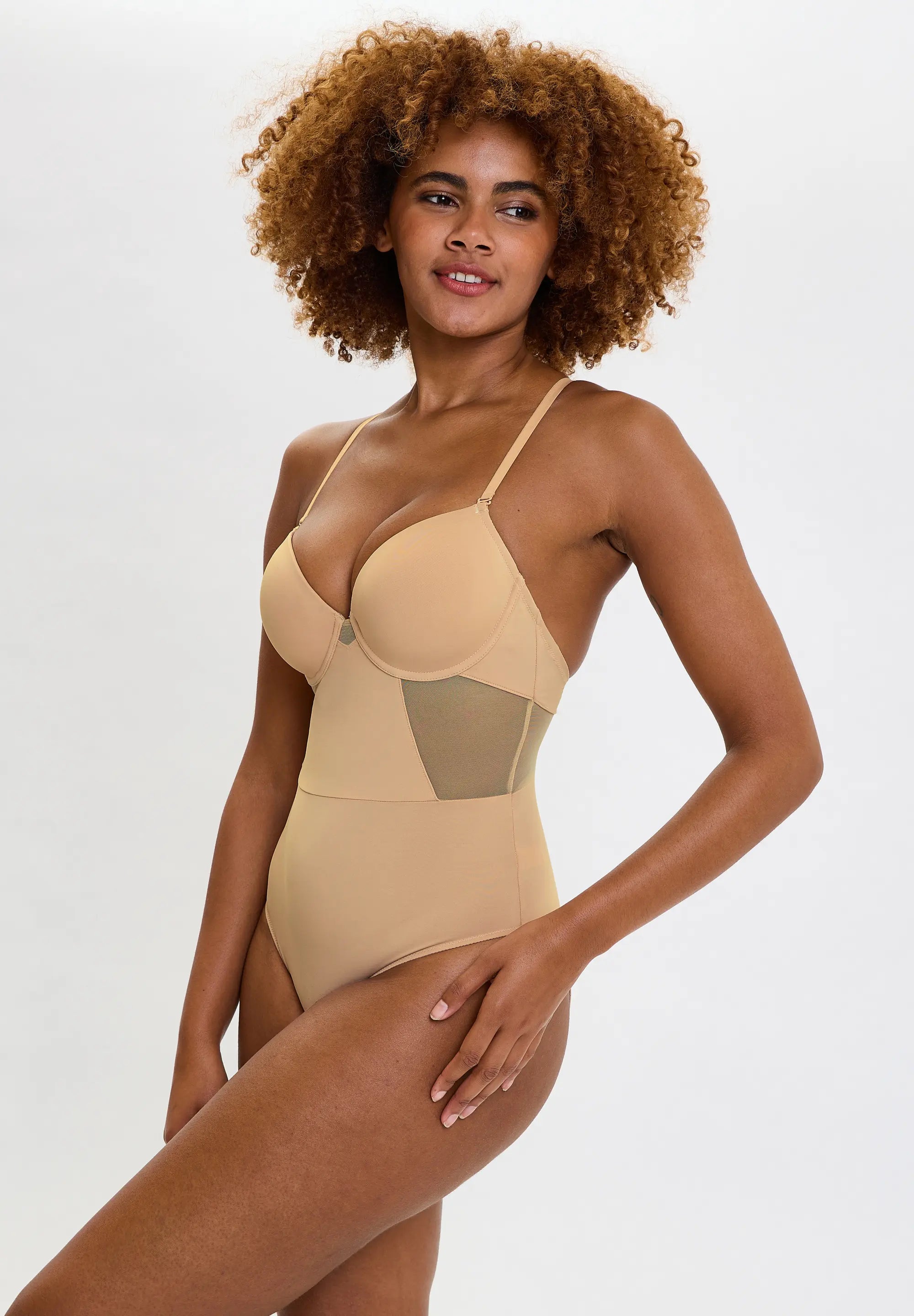 Onzichtbare body met blode rug Nude Elegance Nude Parfait