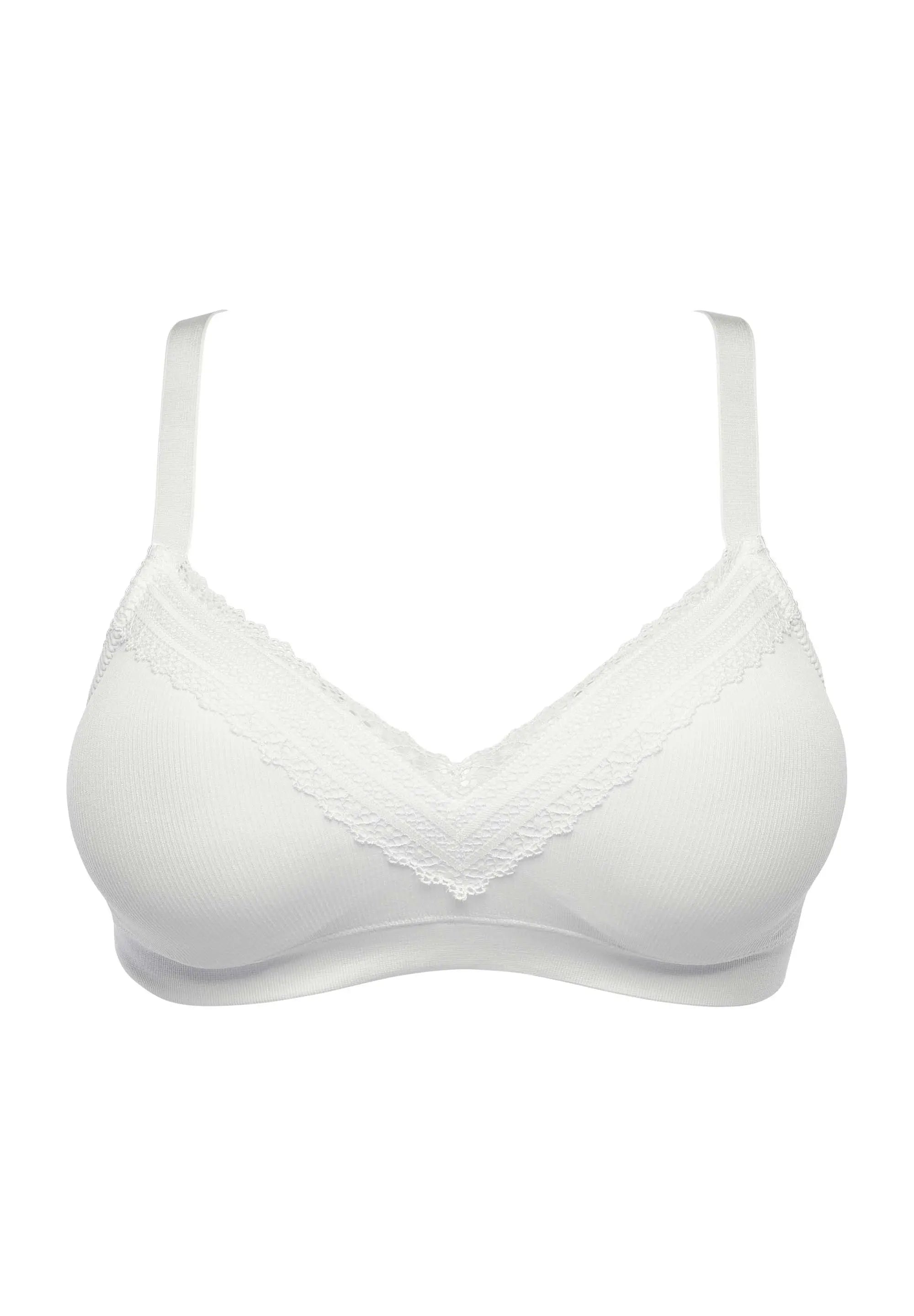 Brassière sans armatures Agathe Ivoire