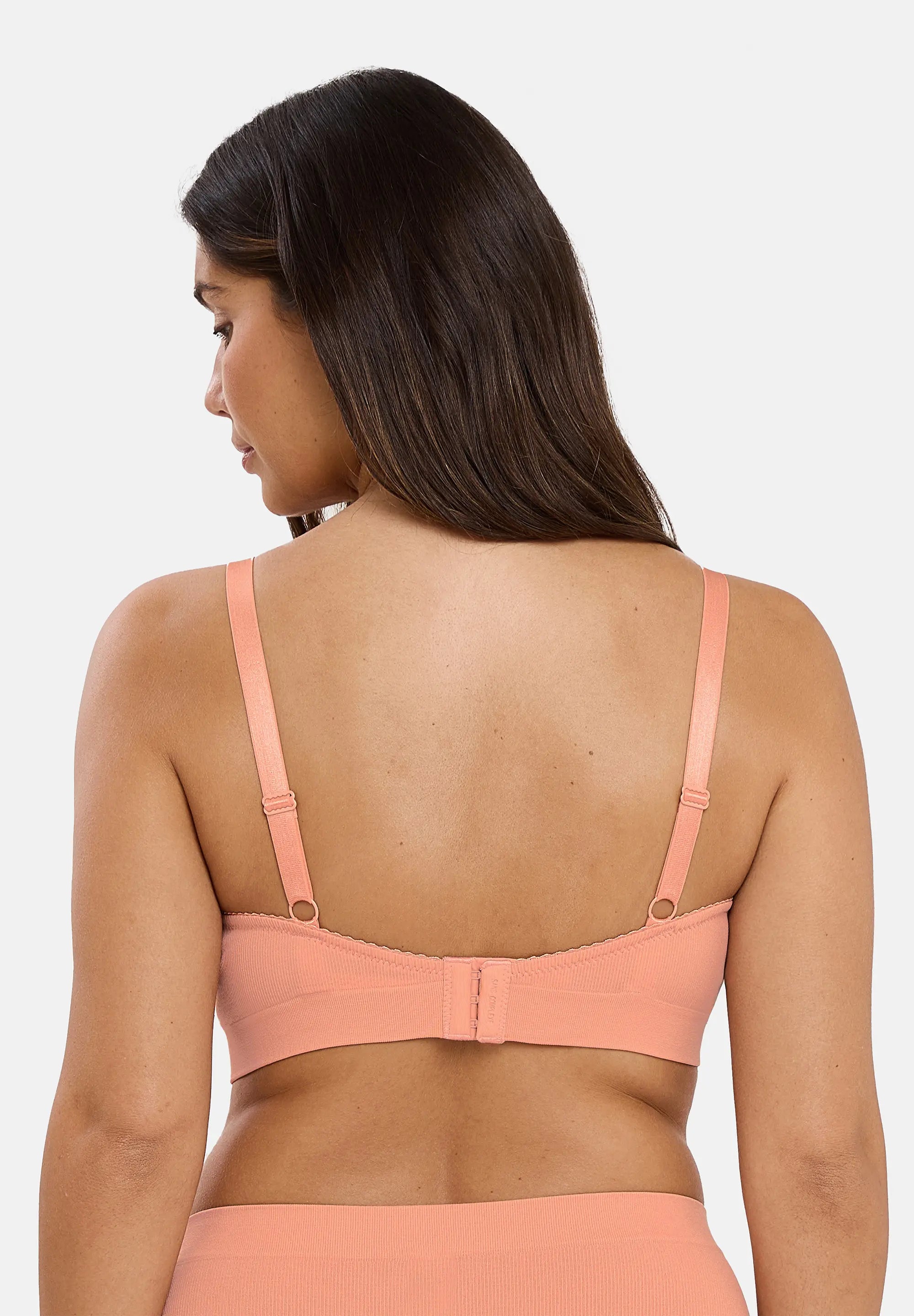 Set van 2 bralettes Agathe in Violet Rhapsodie en Noordelijk Roze