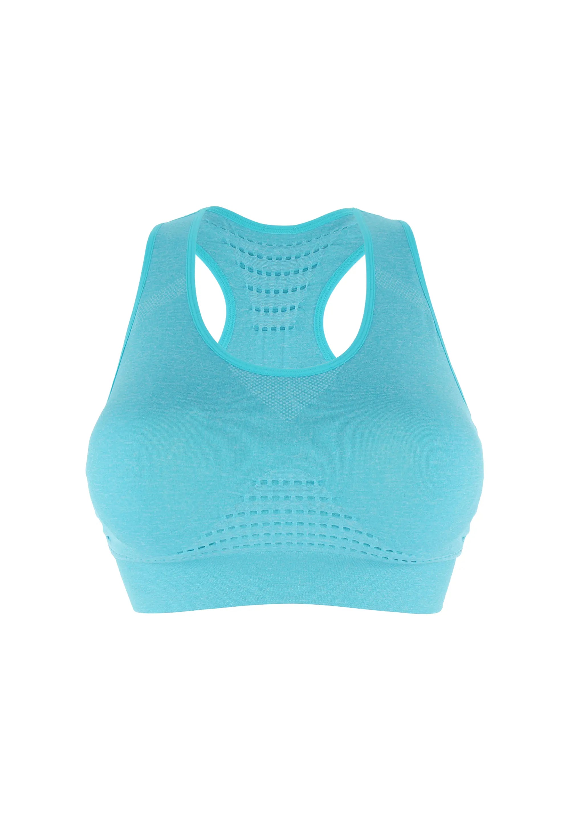 packshot brassière de sport pour femme - couleur bleue