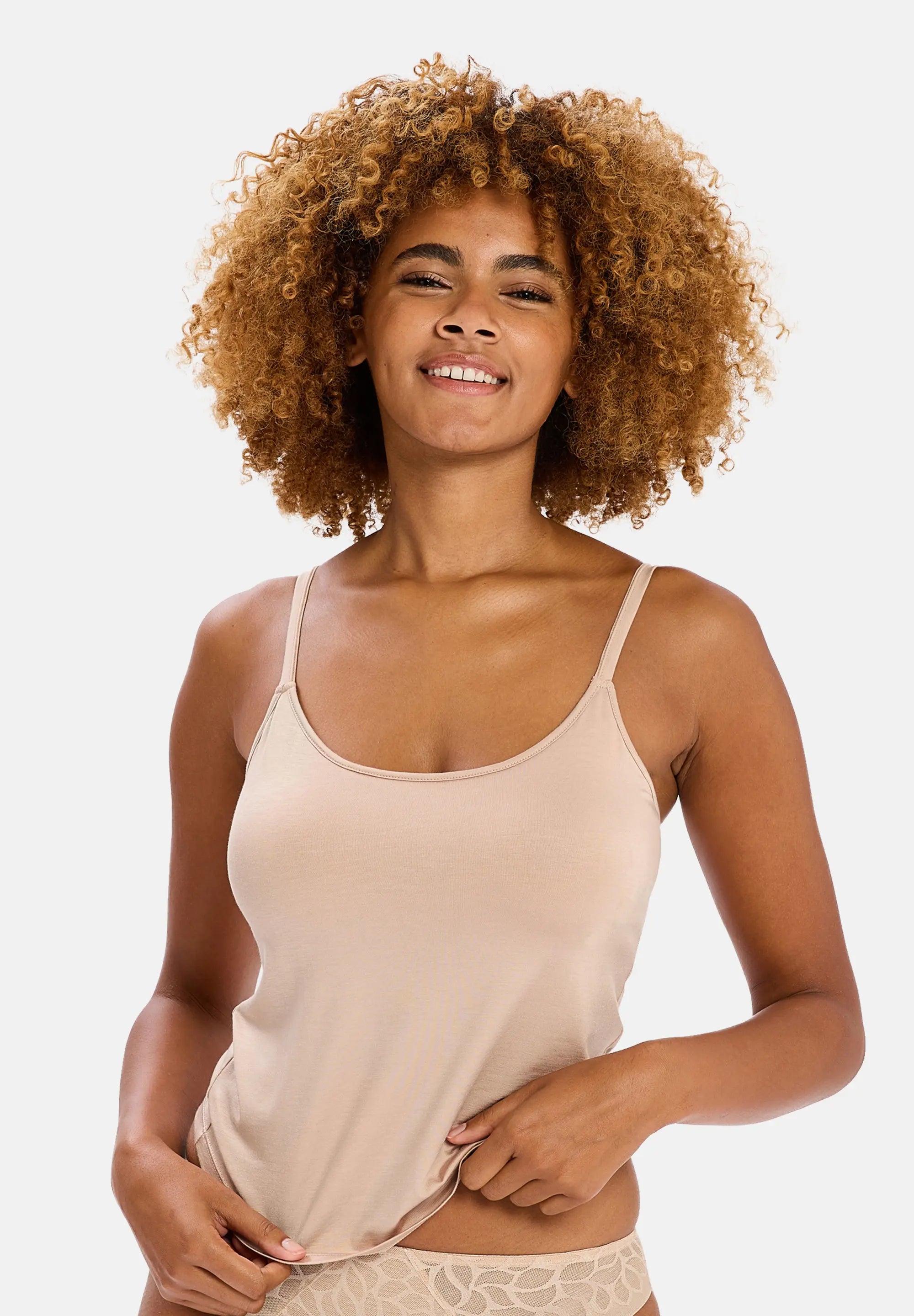 Caraco coques intégrées Secret Natural Skin