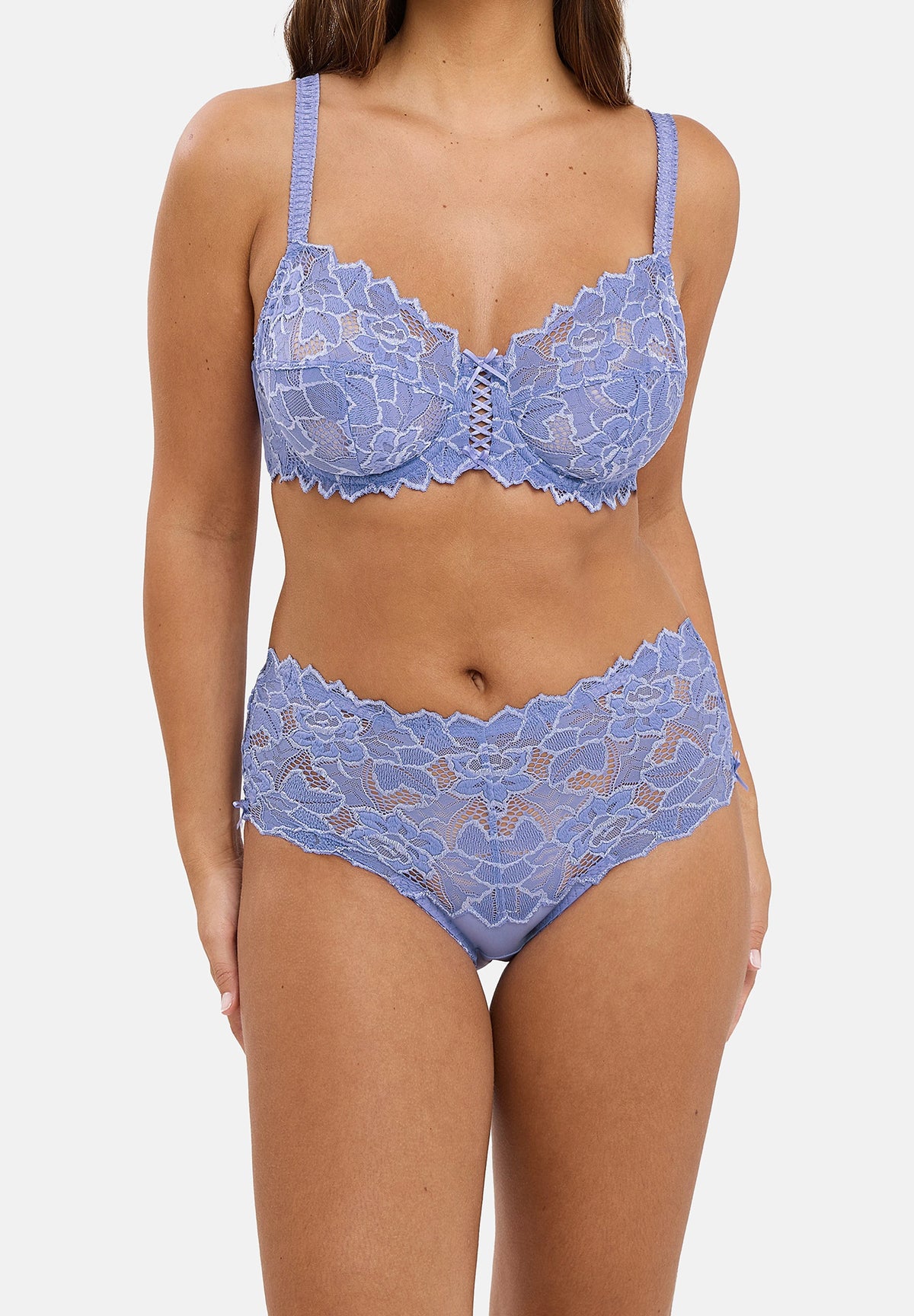 Culotte Arum Bleu Jacaranda – vue de face