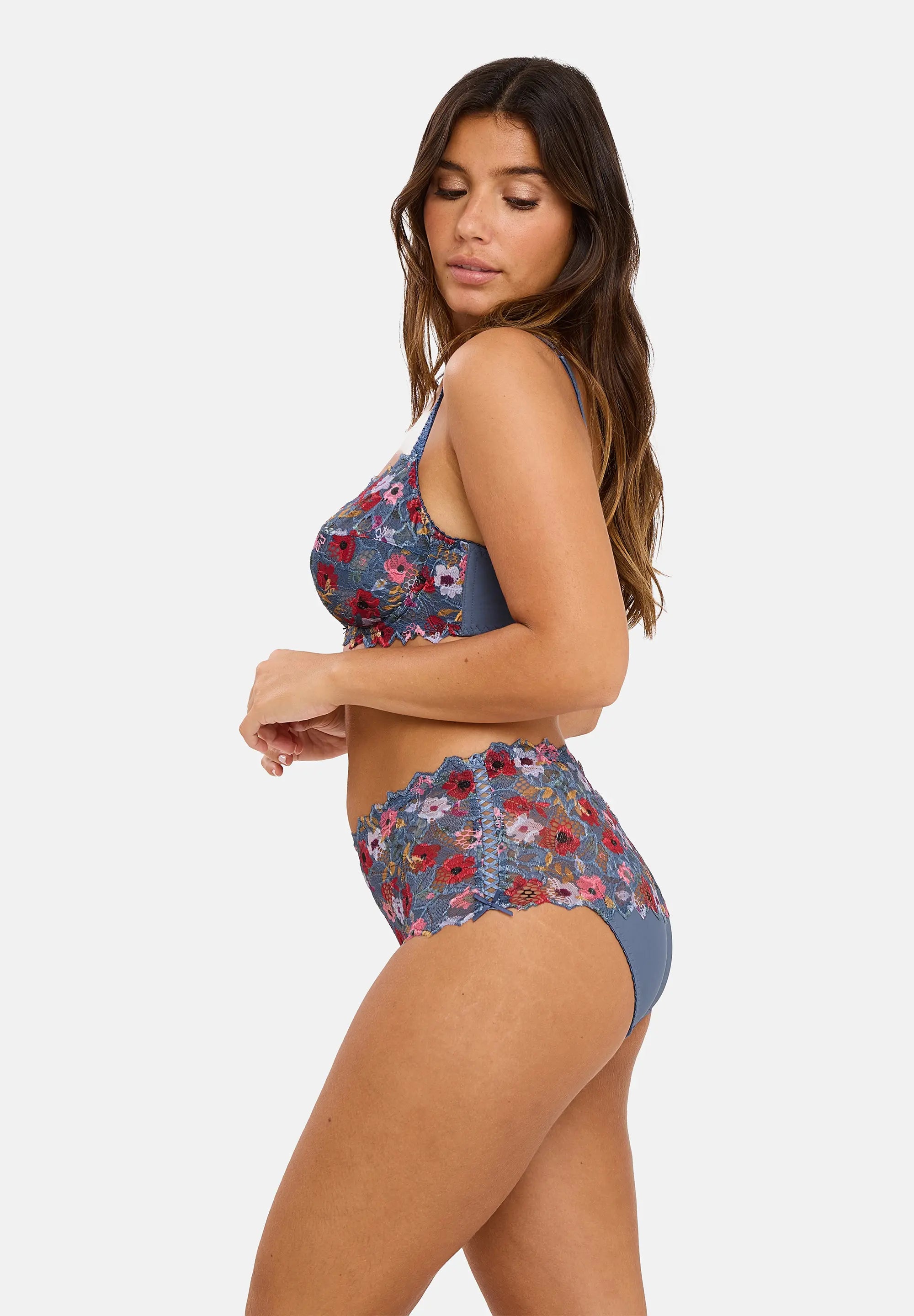 Medium briefs Arum Mosaic Printed Frosted Flowers