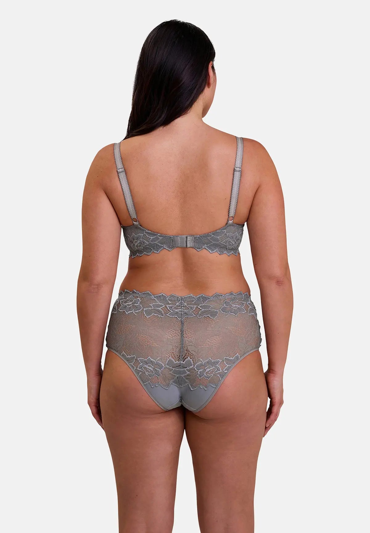 Midi slip Arum Prima Grijs Staal