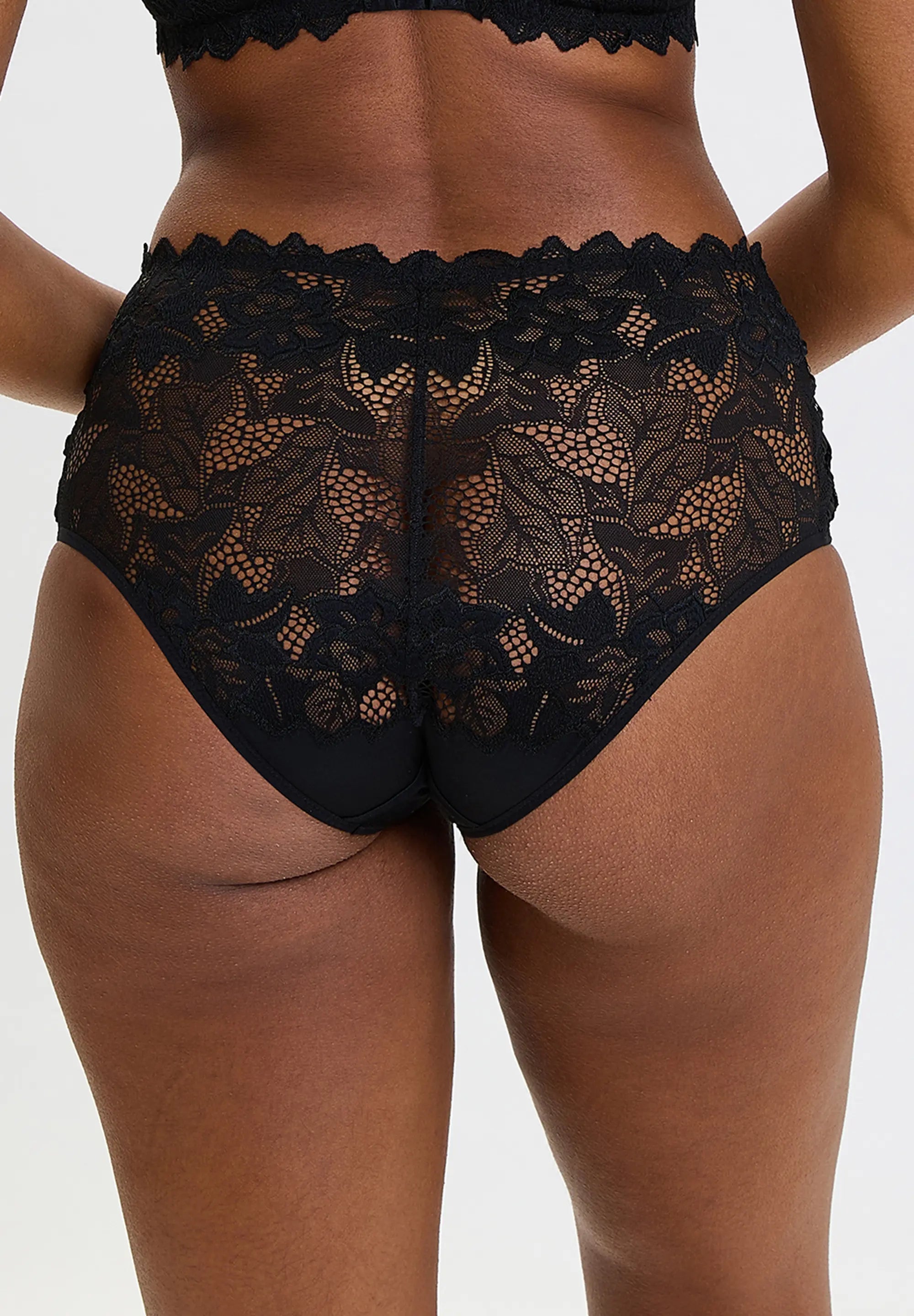 Midi slip Arum Prima Zwart