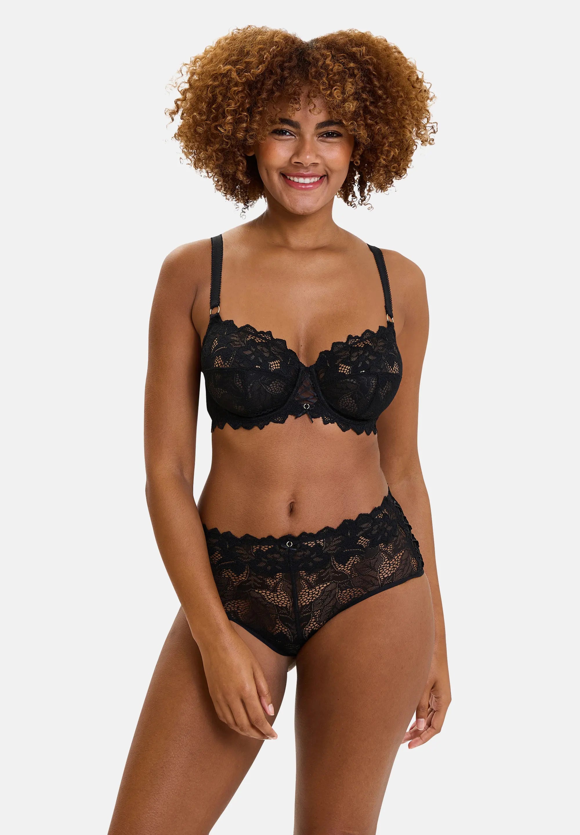 Midi slip Arum Prima Zwart