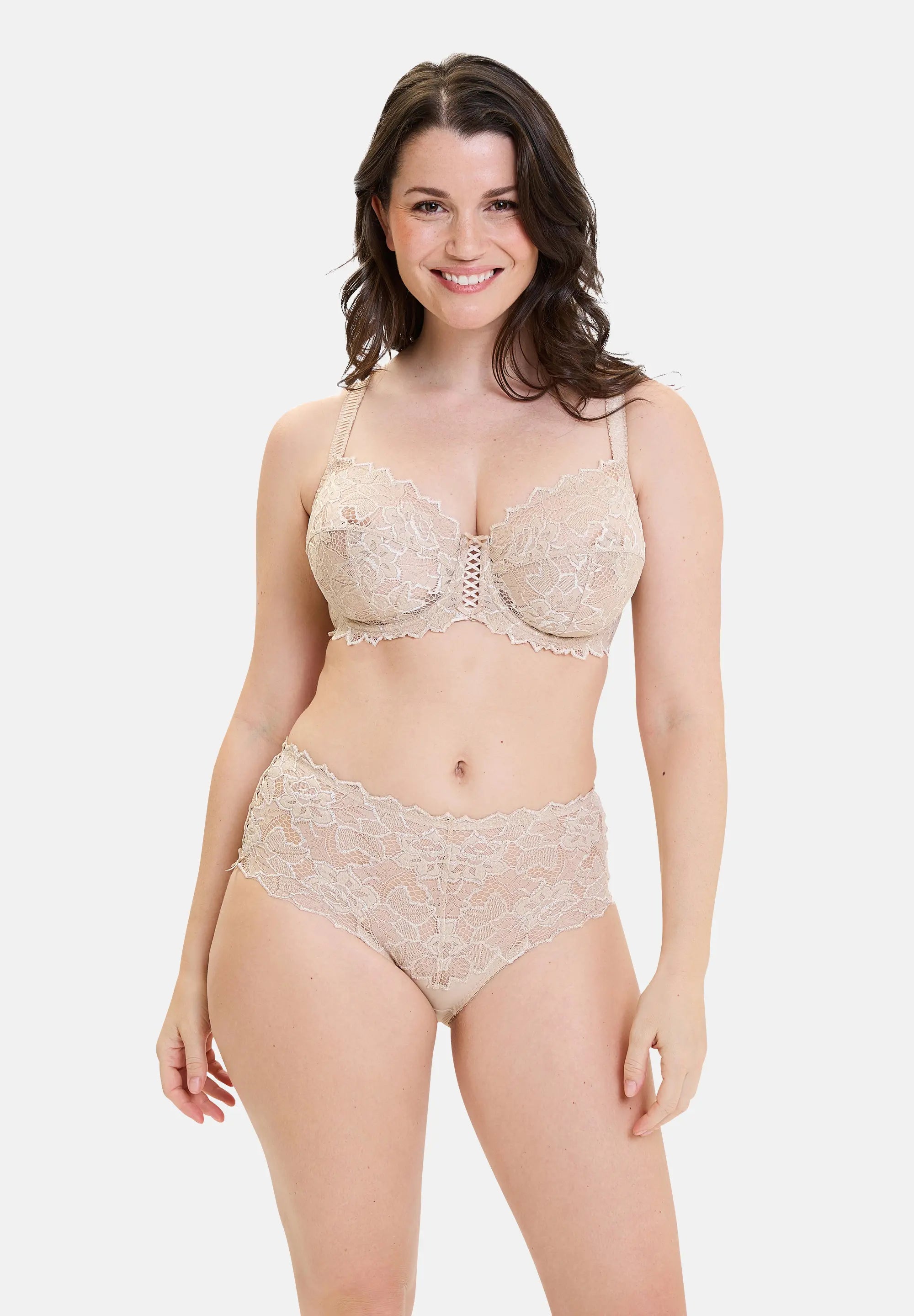 Pack of 3 bras Trio Arum Black, Nude and White